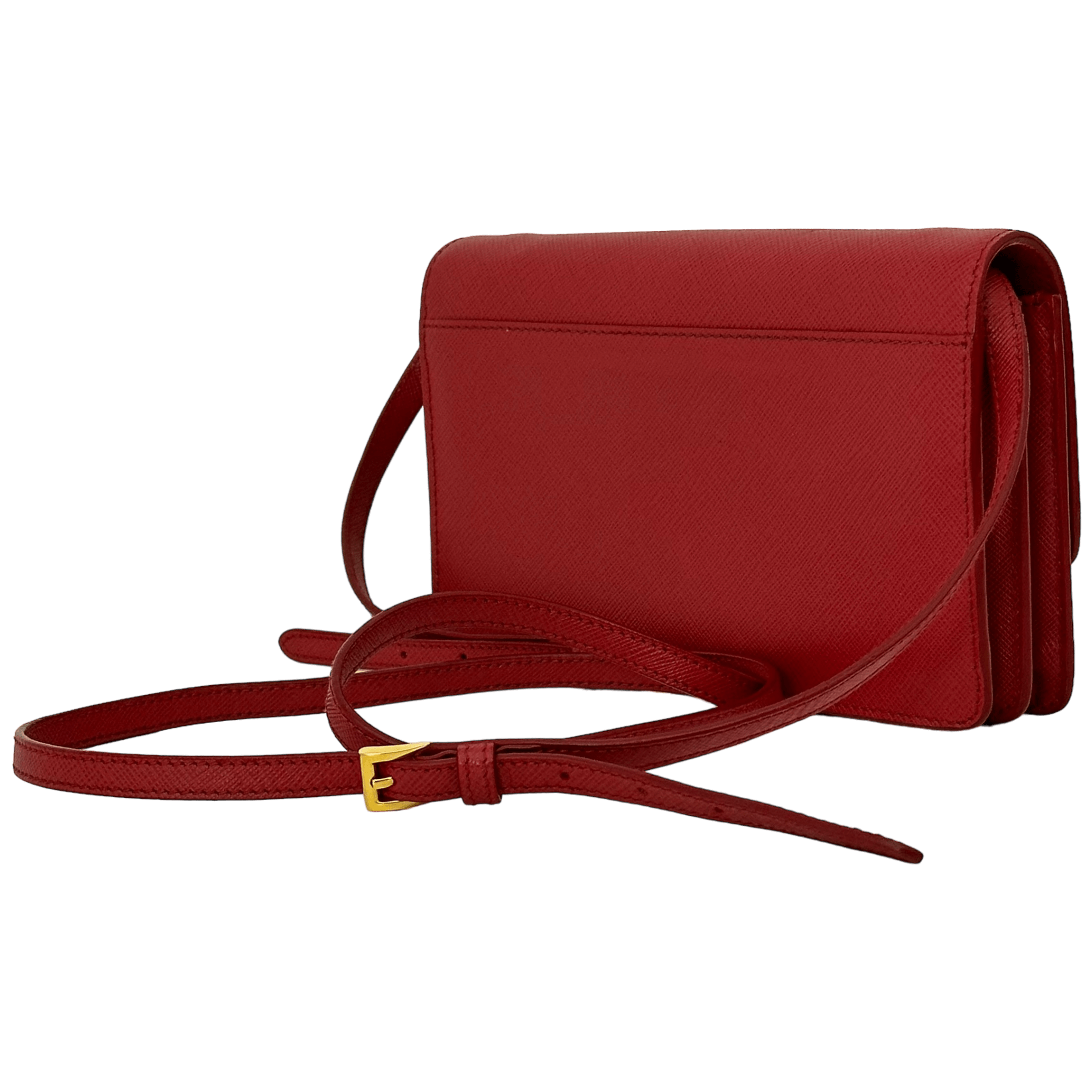 Red Saffiano WOC