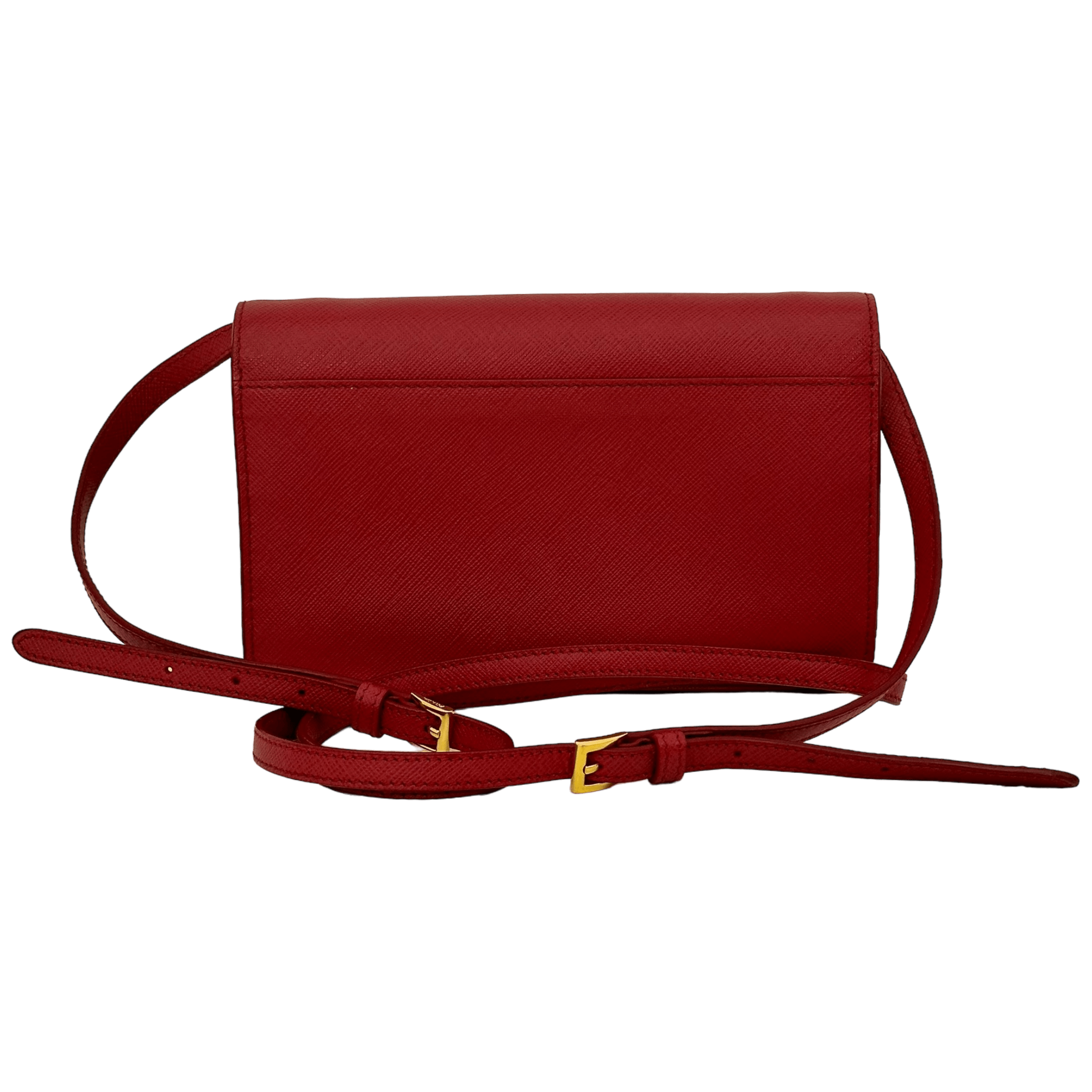 Red Saffiano WOC
