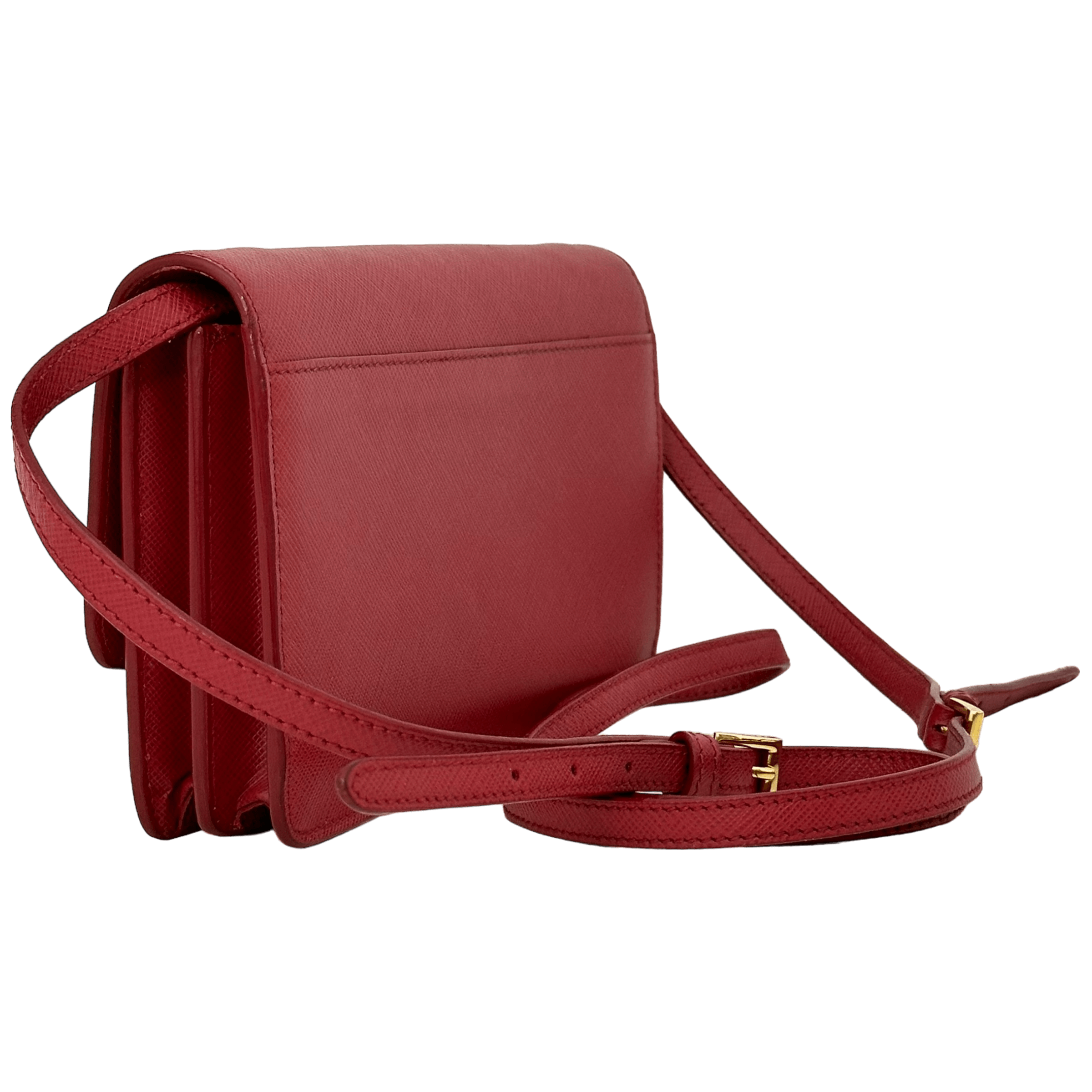 Red Saffiano WOC