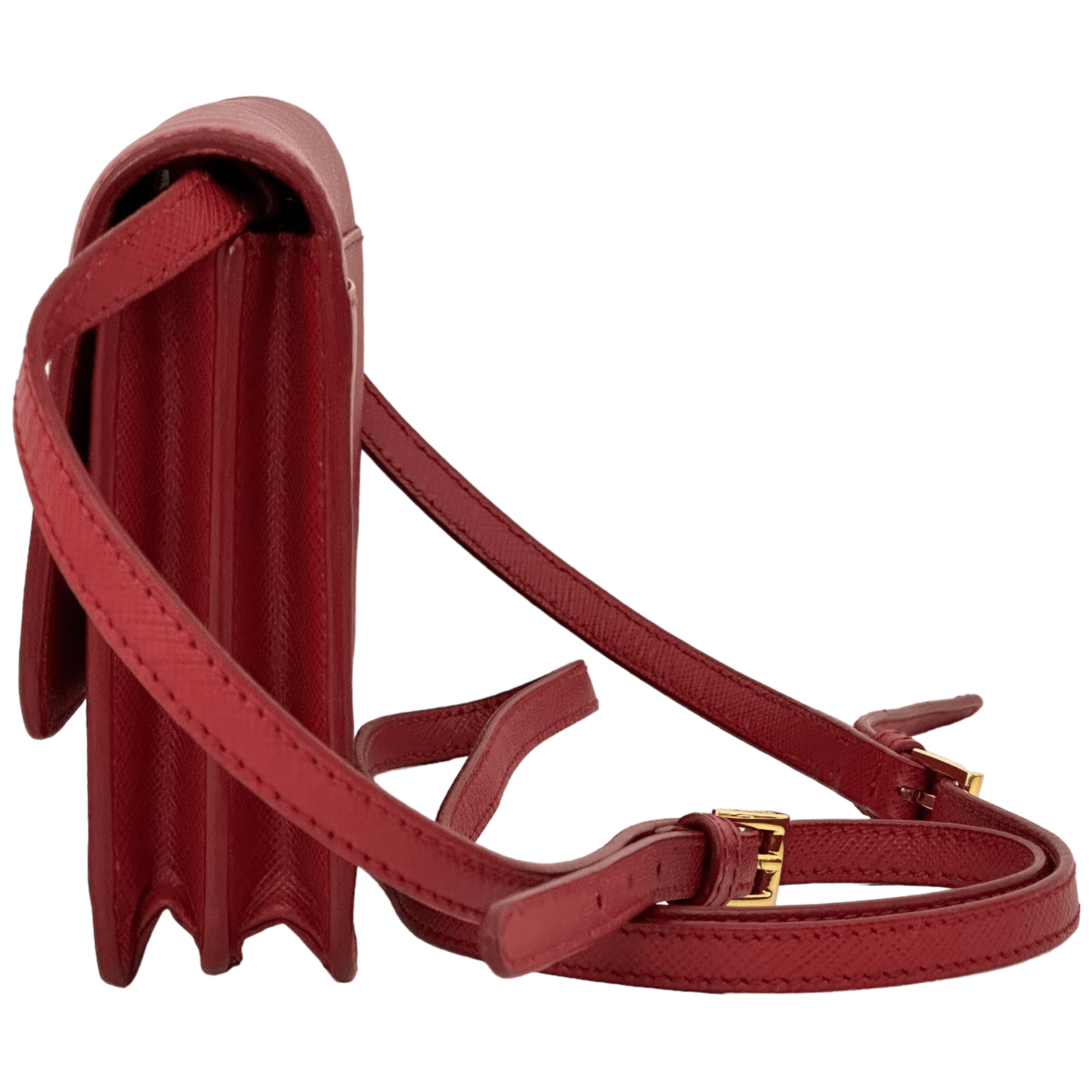 Red Saffiano WOC