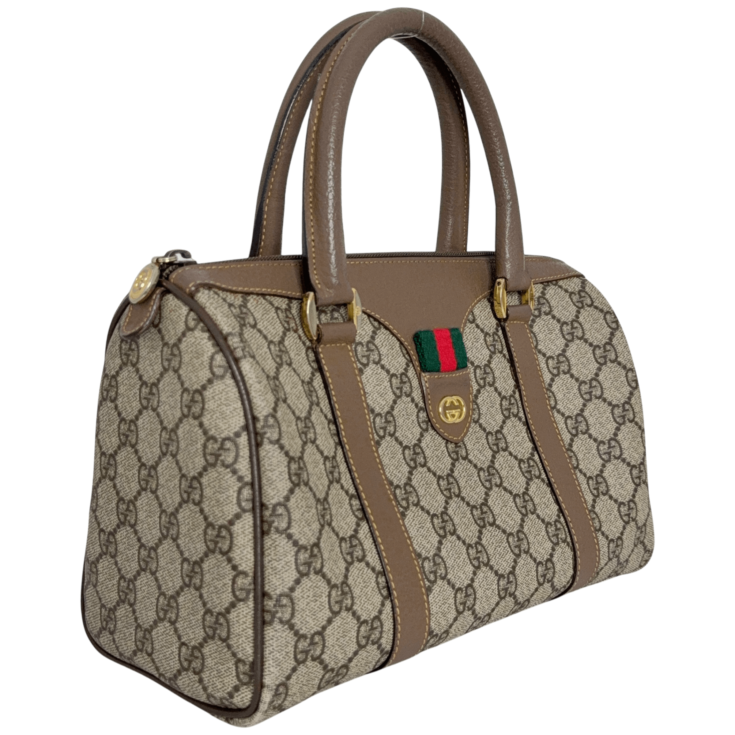 GG Web Boston Bag