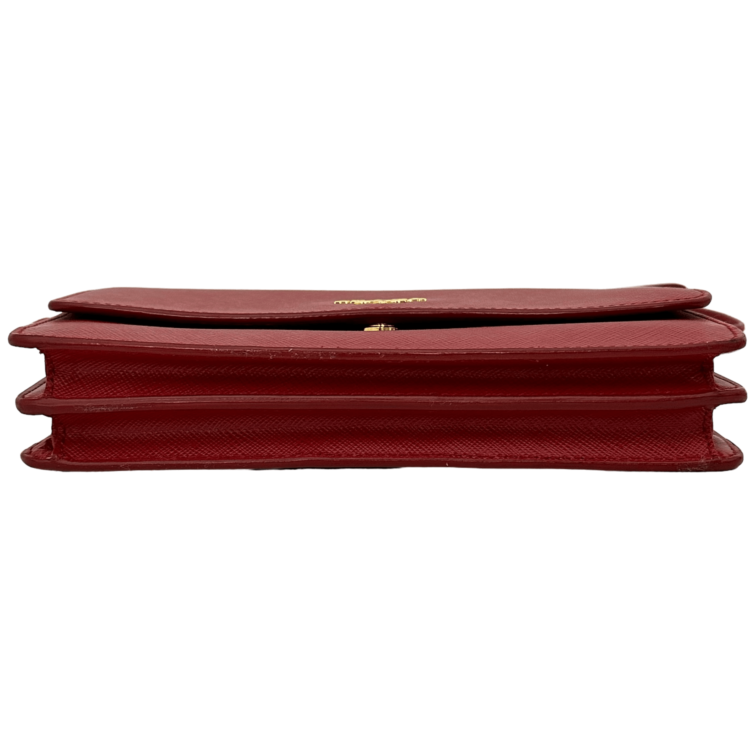 Red Saffiano WOC
