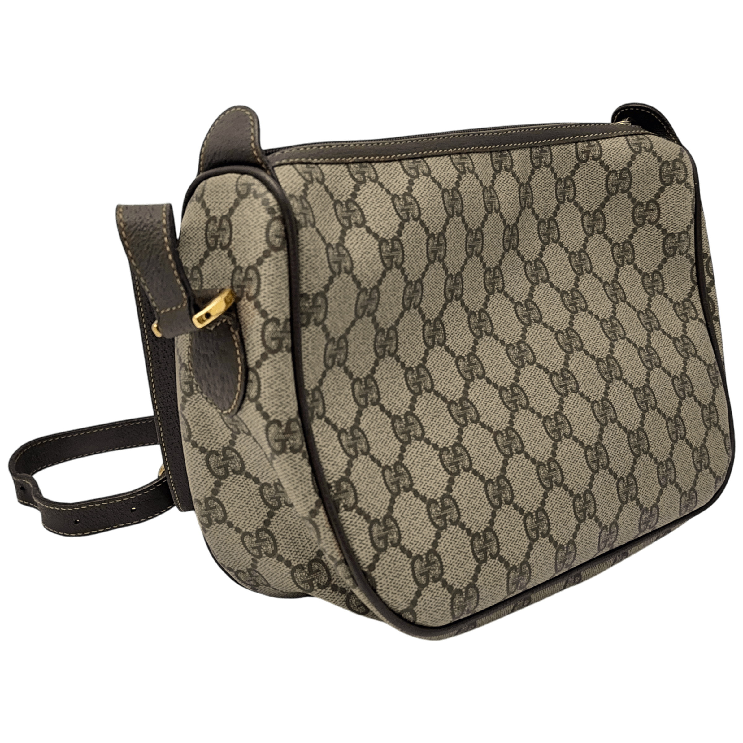 Gucci Vintage GG Web Crossbody