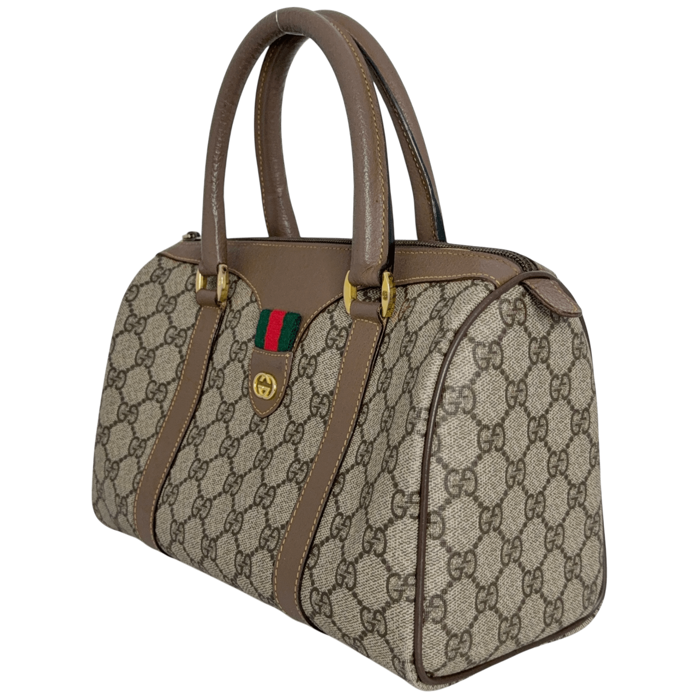 GG Web Boston Bag