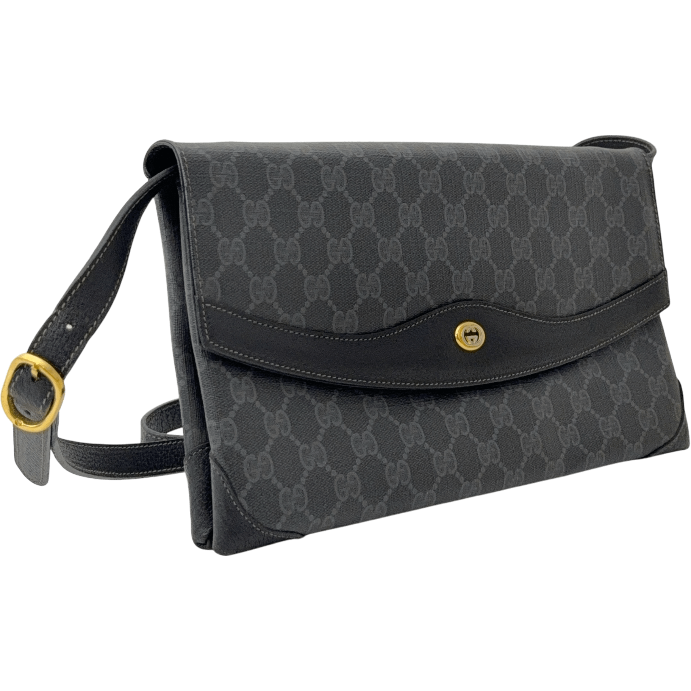Black Supreme Shoulder Bag