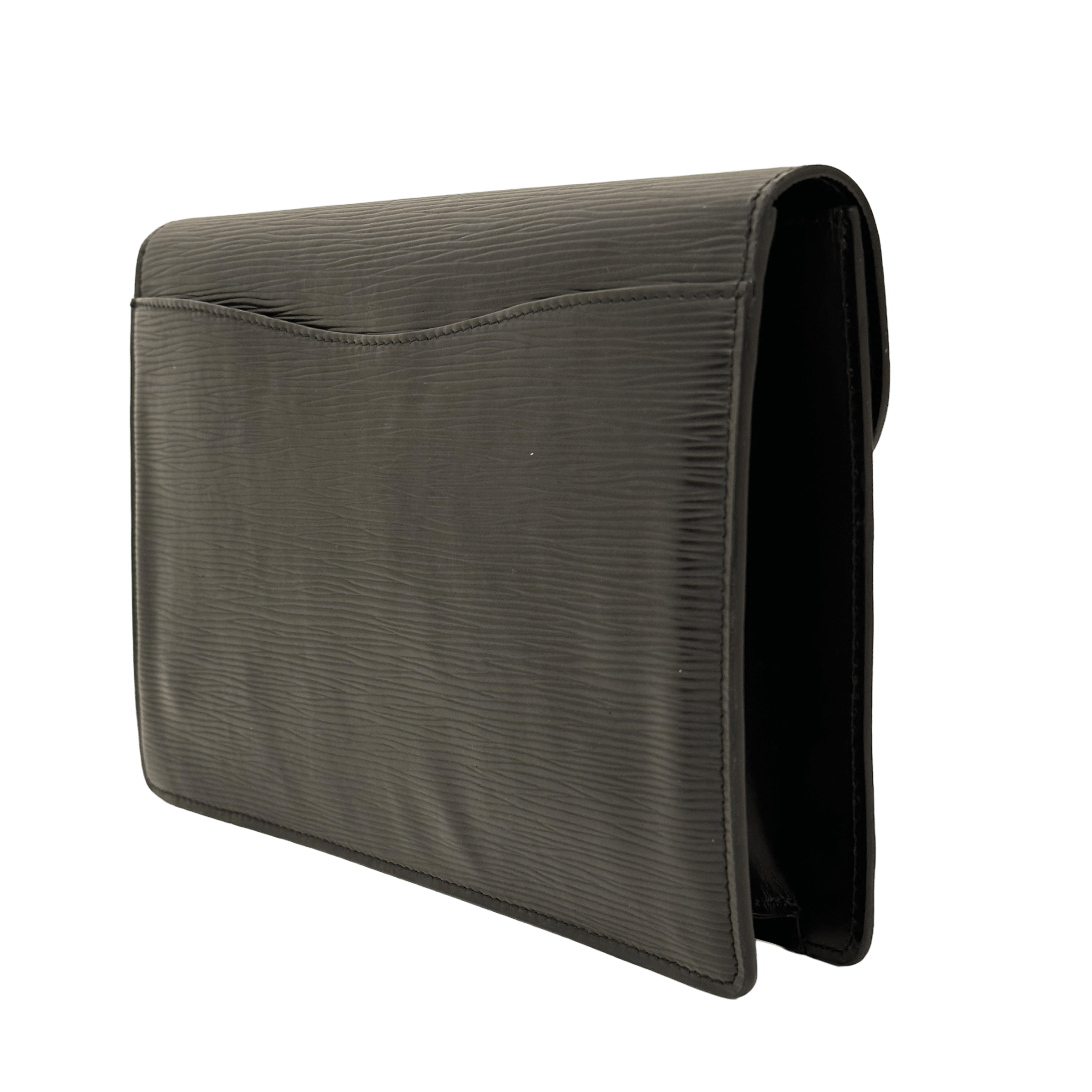 Black Epi Clutch