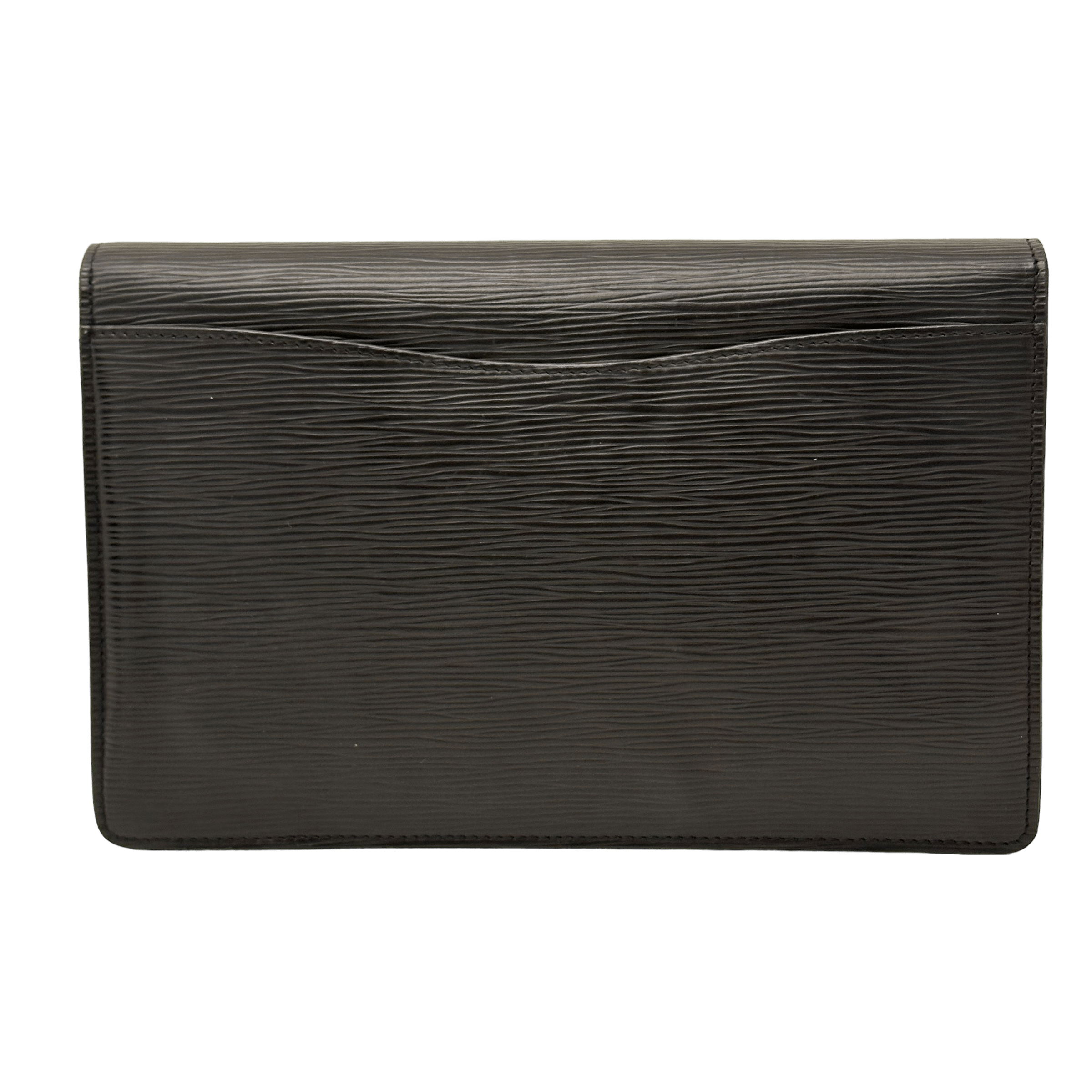 Black Epi Clutch