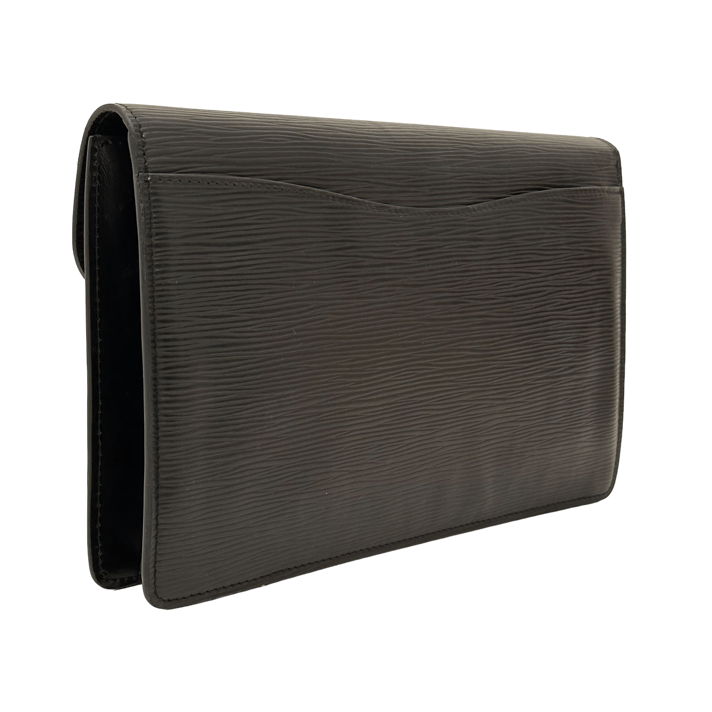 Black Epi Clutch
