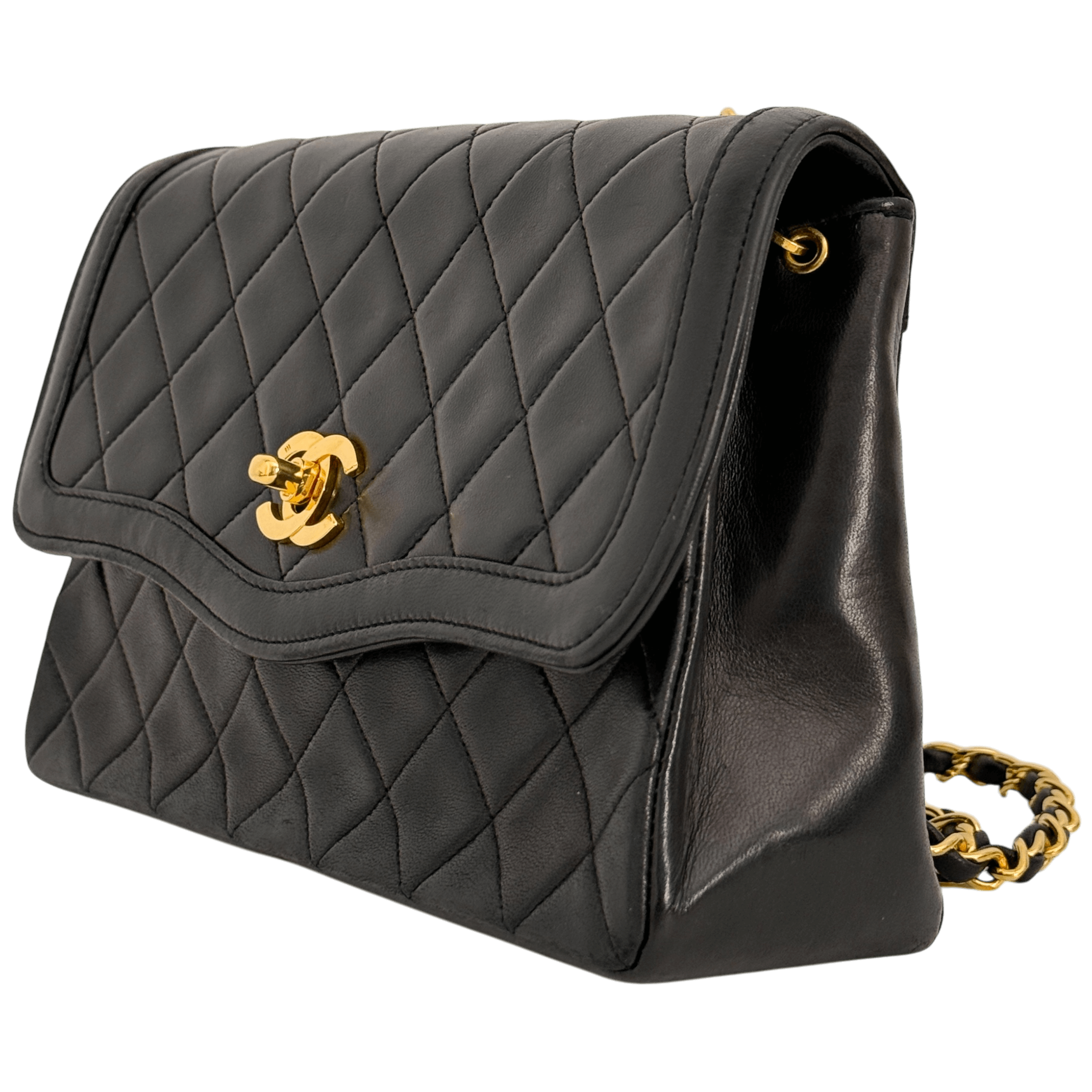 Quilted Wave Single Flap
