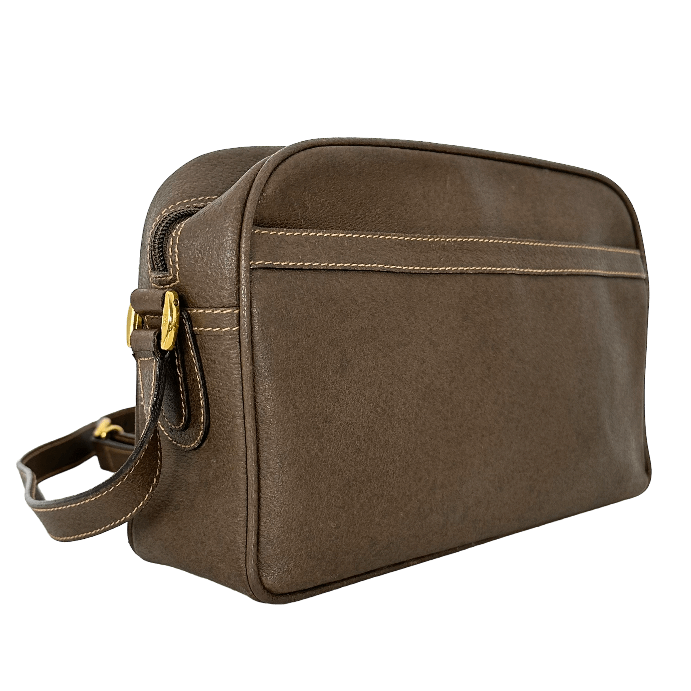 Brown Sherry Line Crossbody