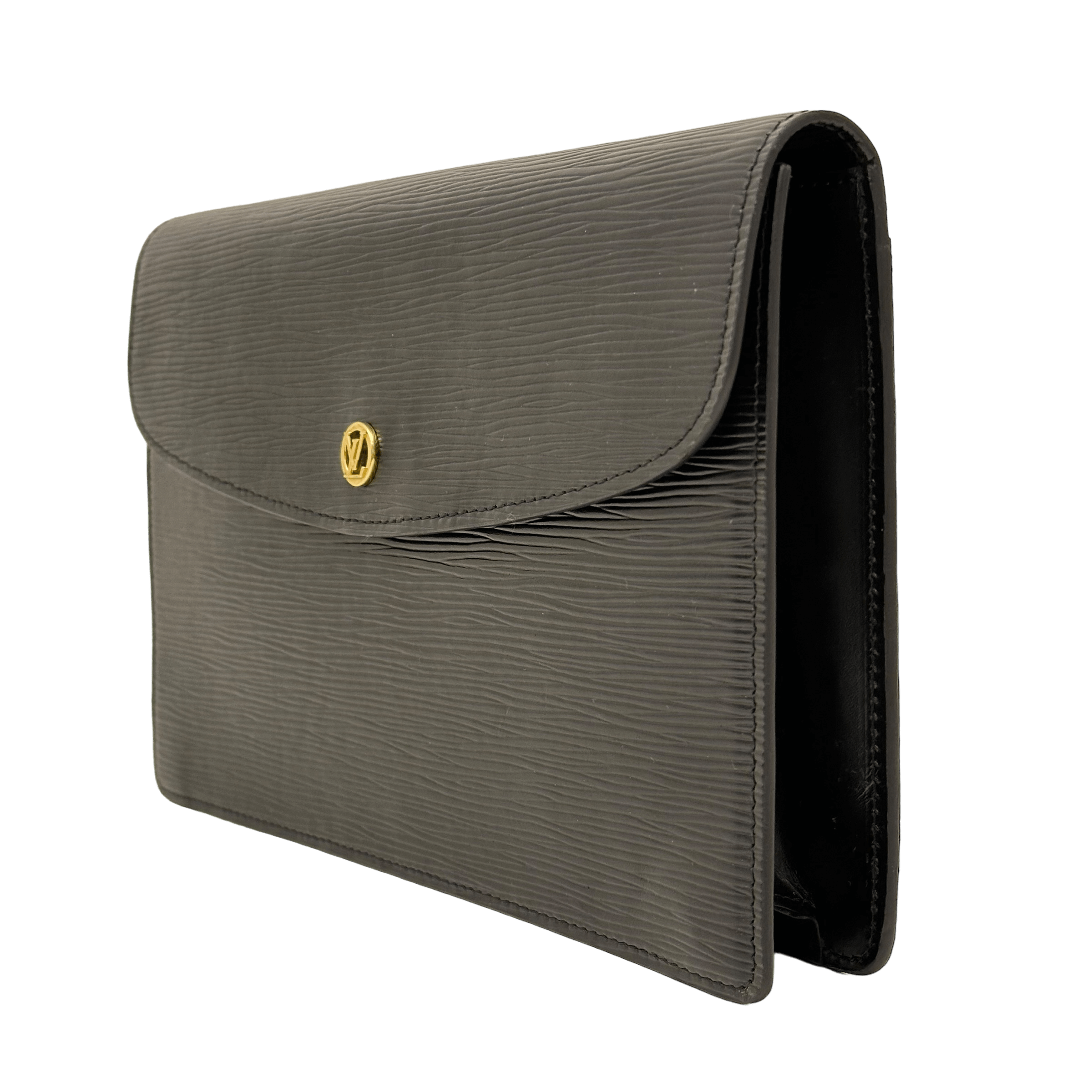 Black Epi Clutch