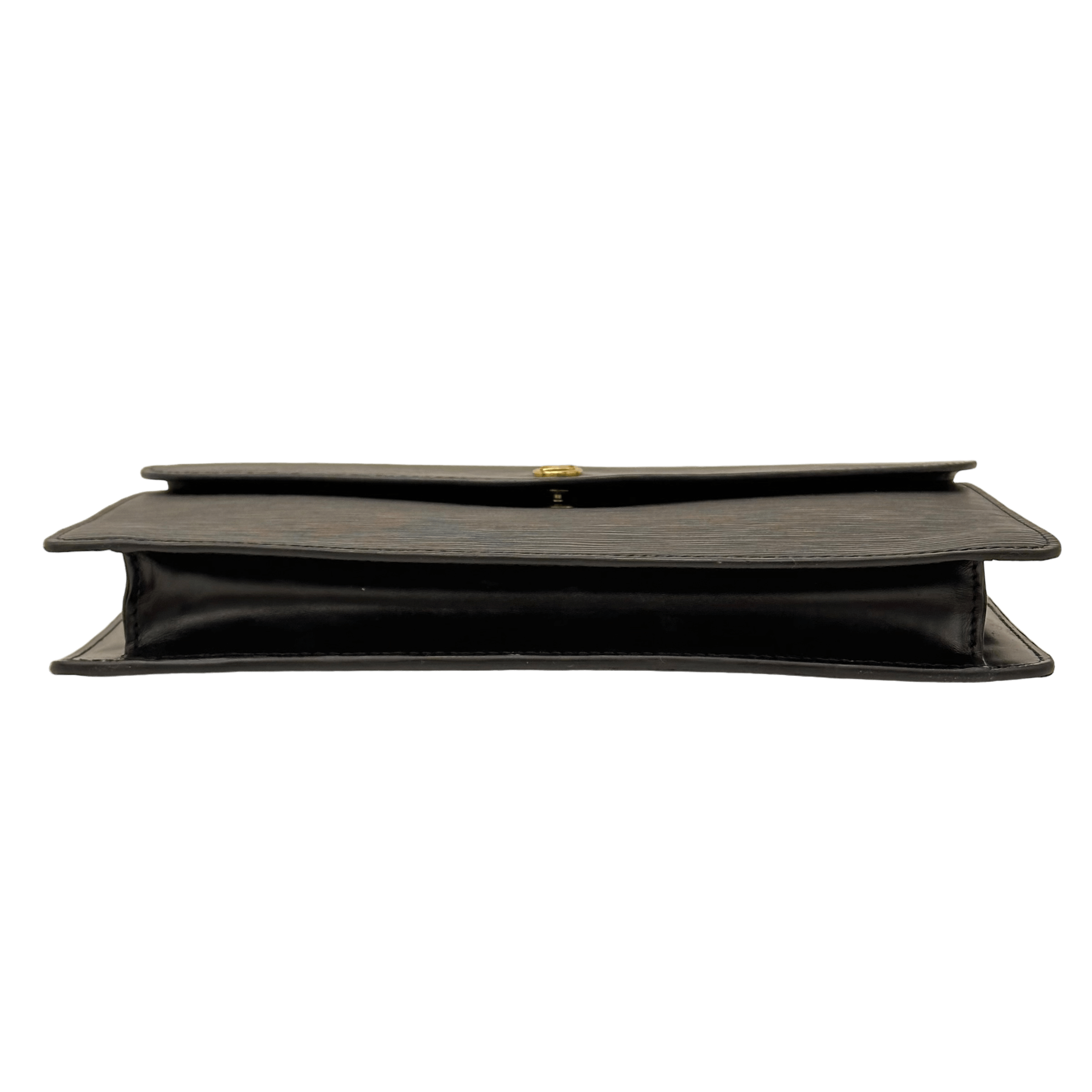 Black Epi Clutch