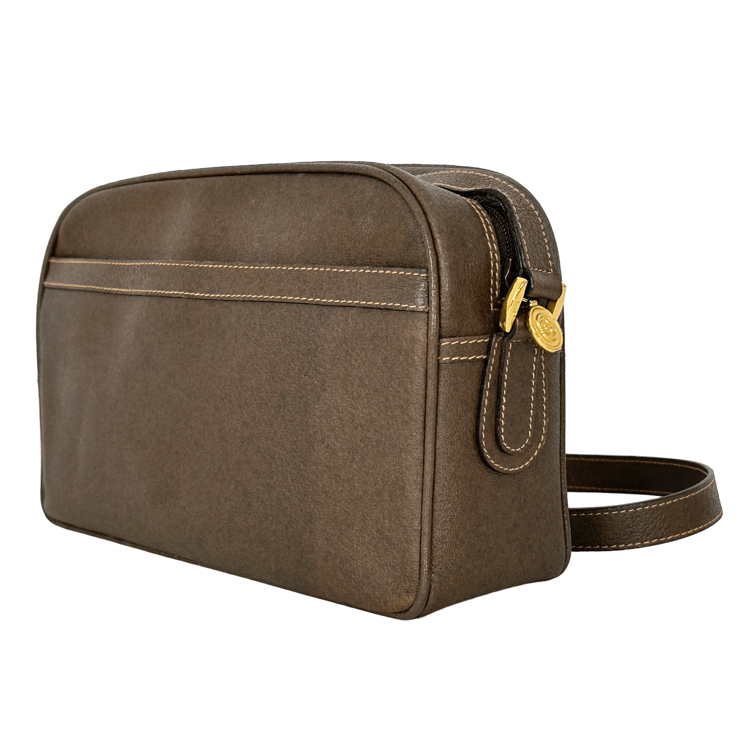 Brown Sherry Line Crossbody