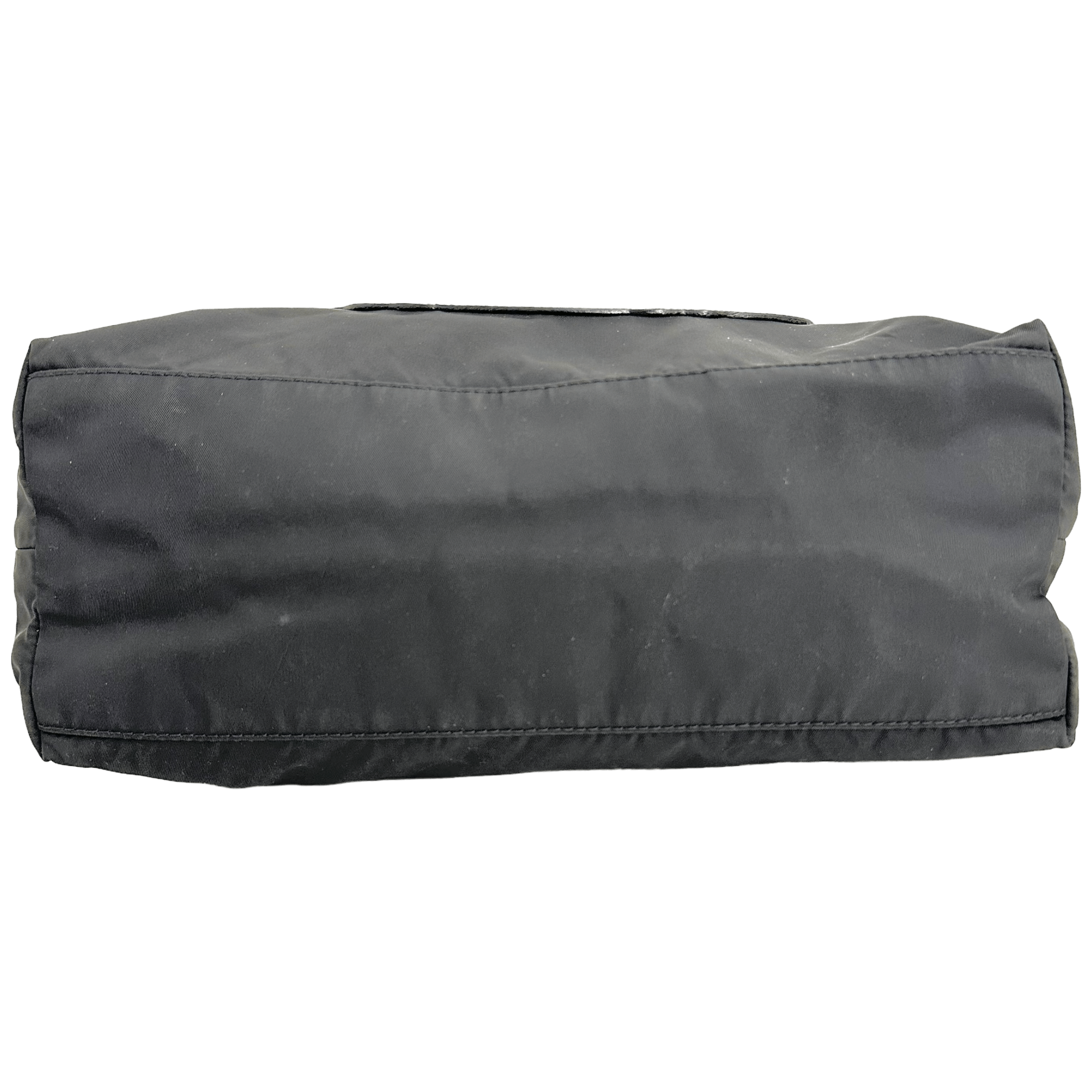 Black Tessuto Nylon Hobo Bag