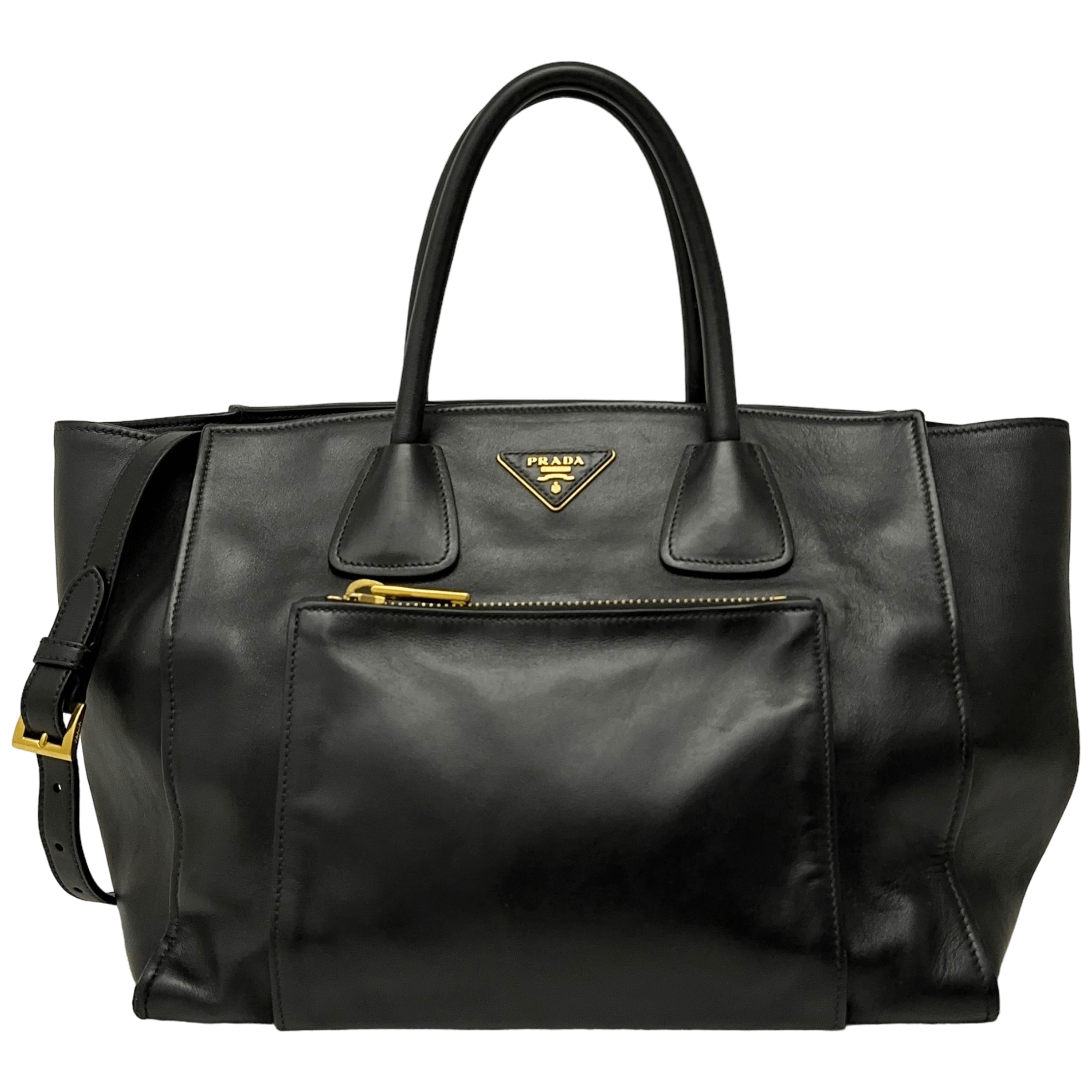 Triangle Logo Plate Handbag