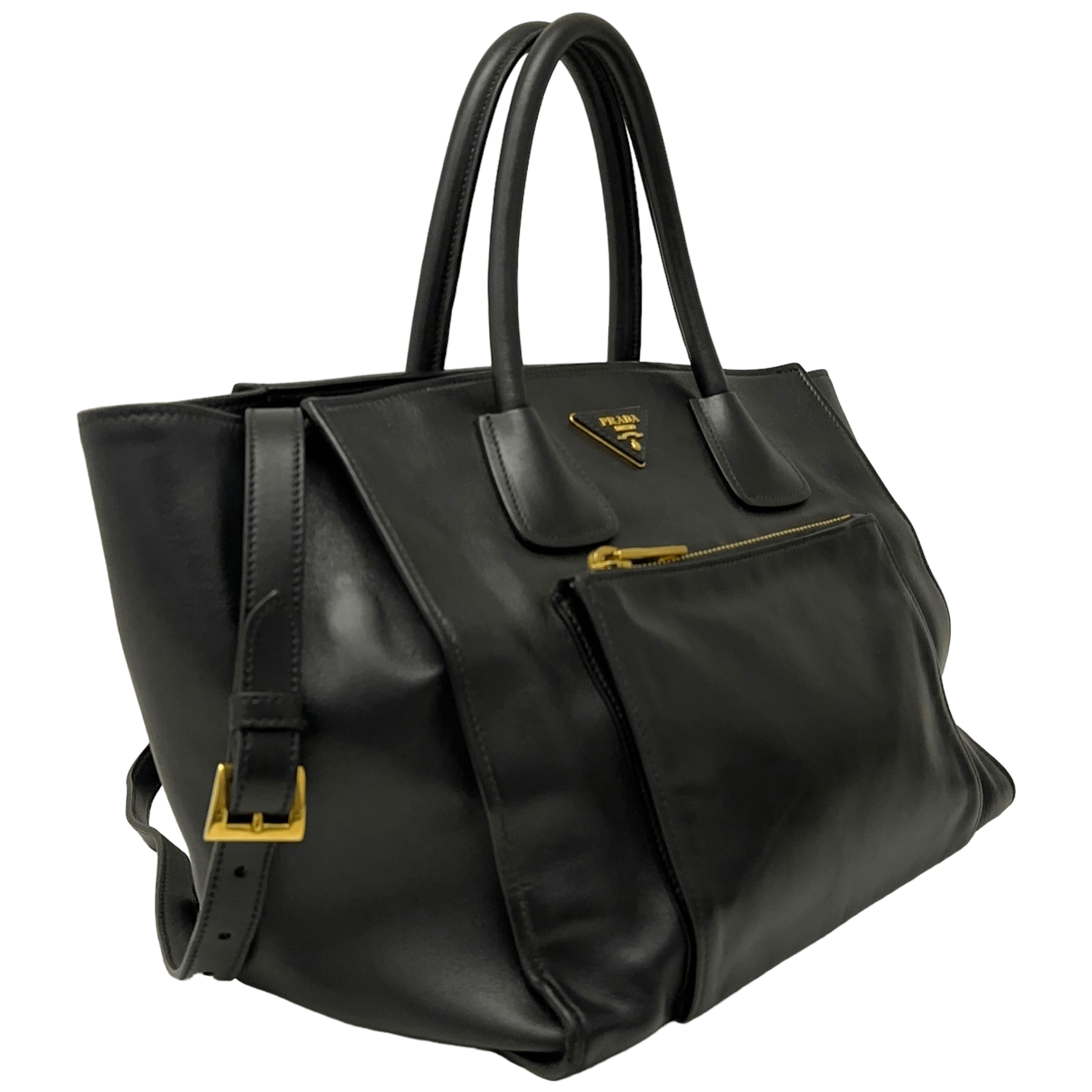 Triangle Logo Plate Handbag