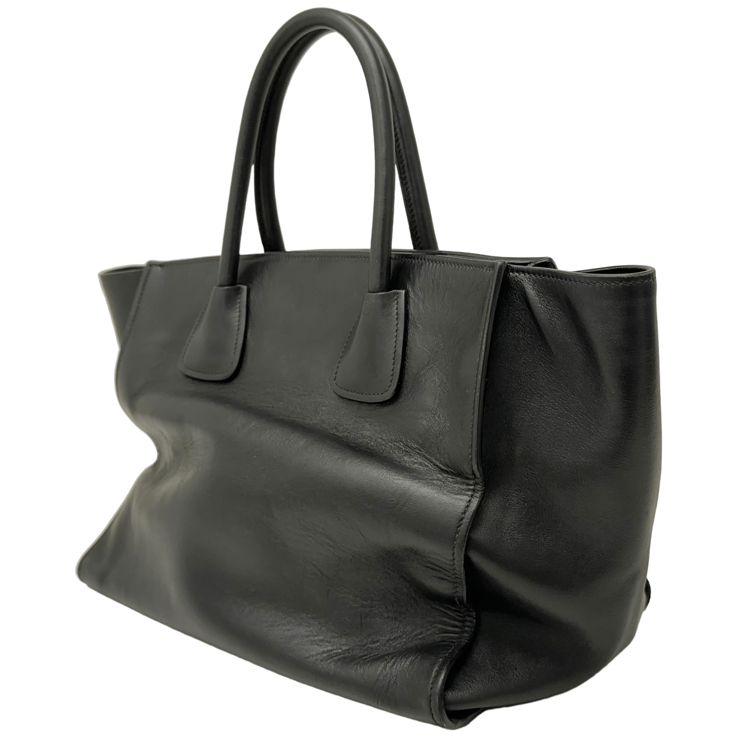 Triangle Logo Plate Handbag