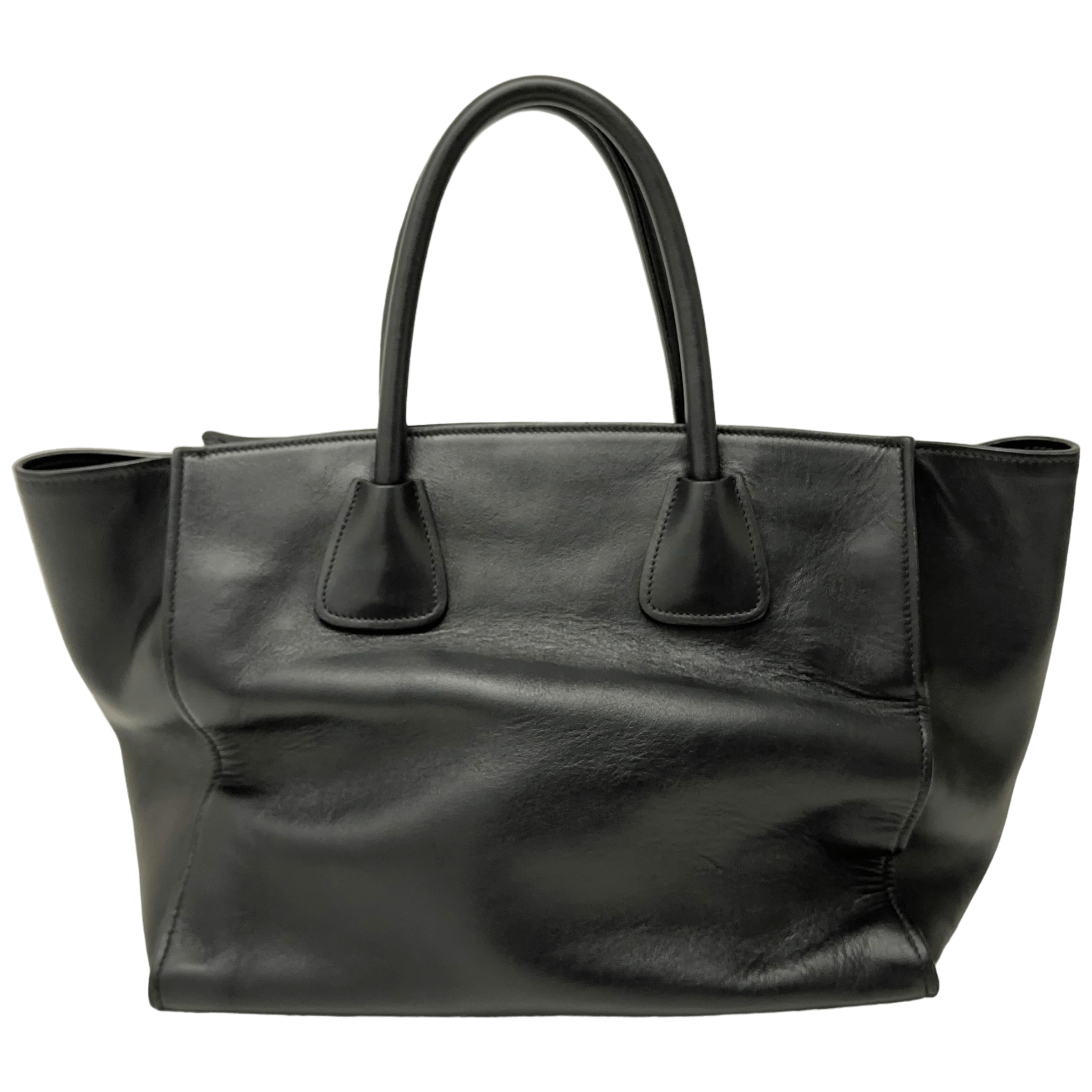 Triangle Logo Plate Handbag