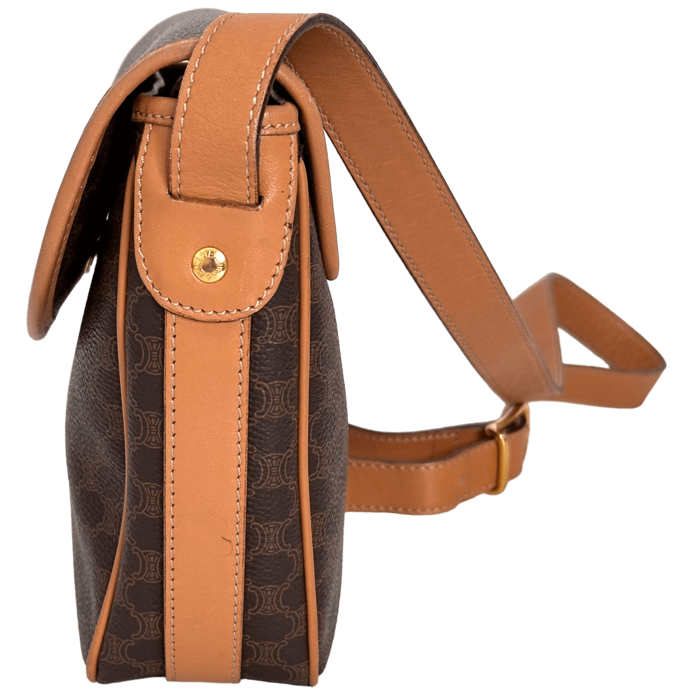 Brown Macadam Crossbody