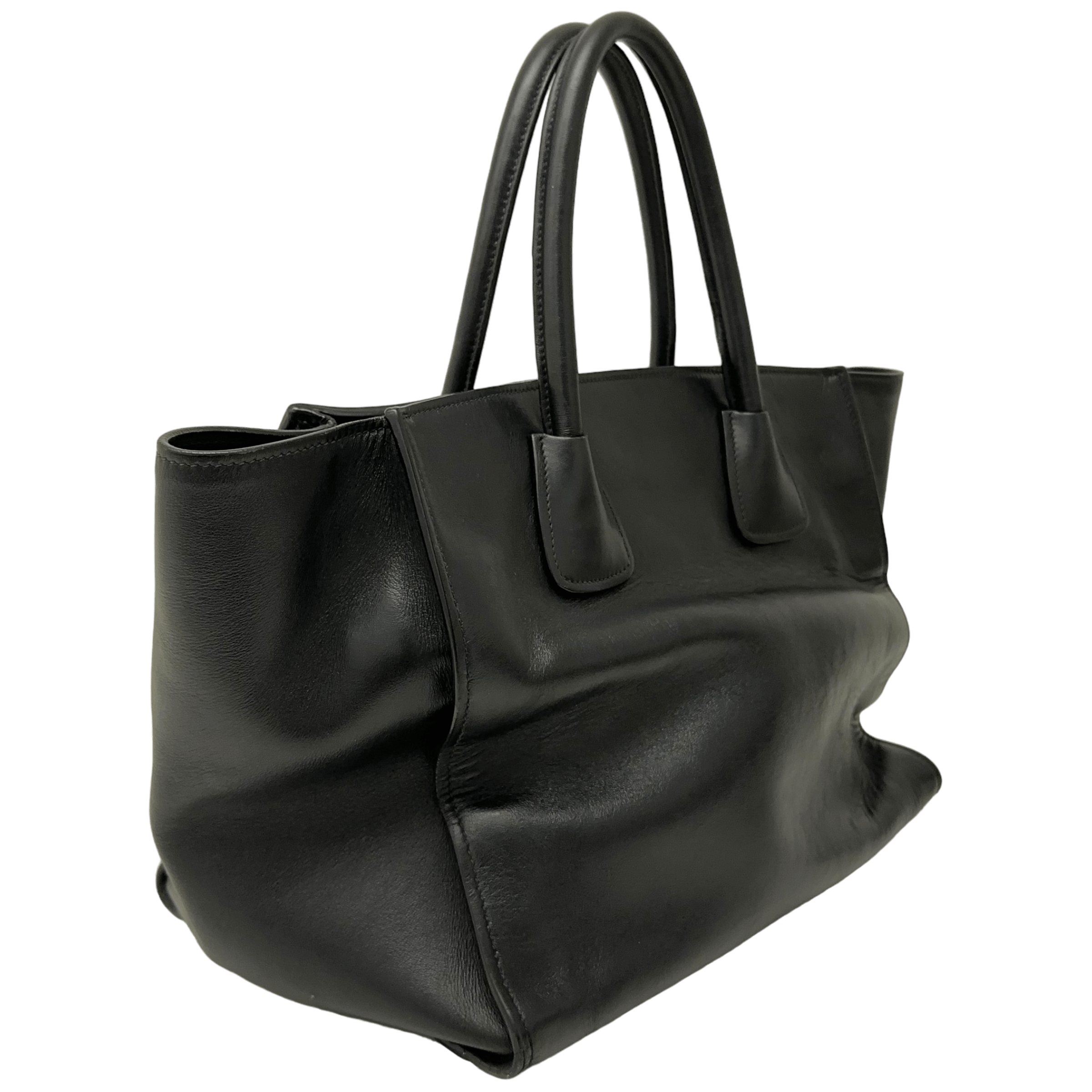 Triangle Logo Plate Handbag