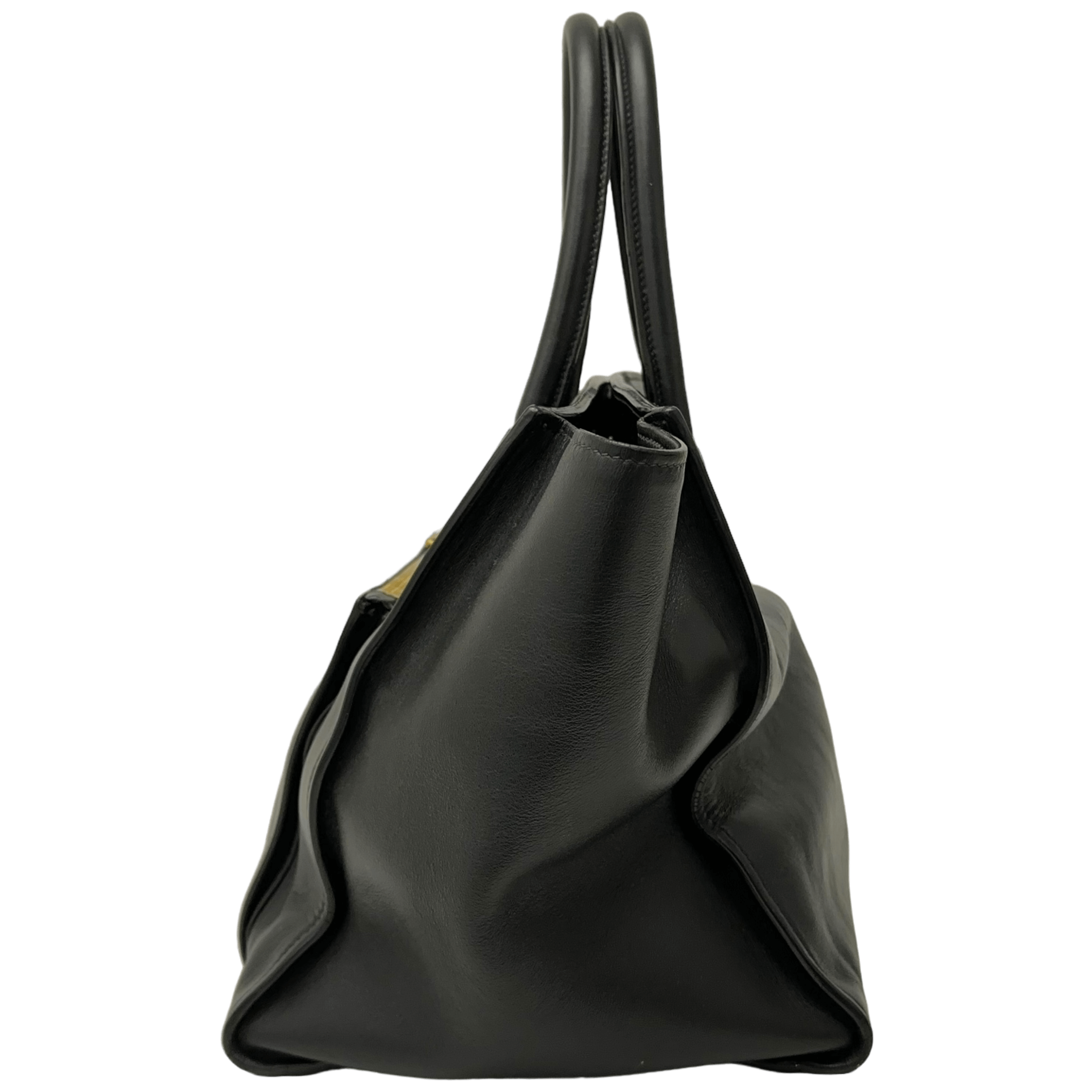 Triangle Logo Plate Handbag