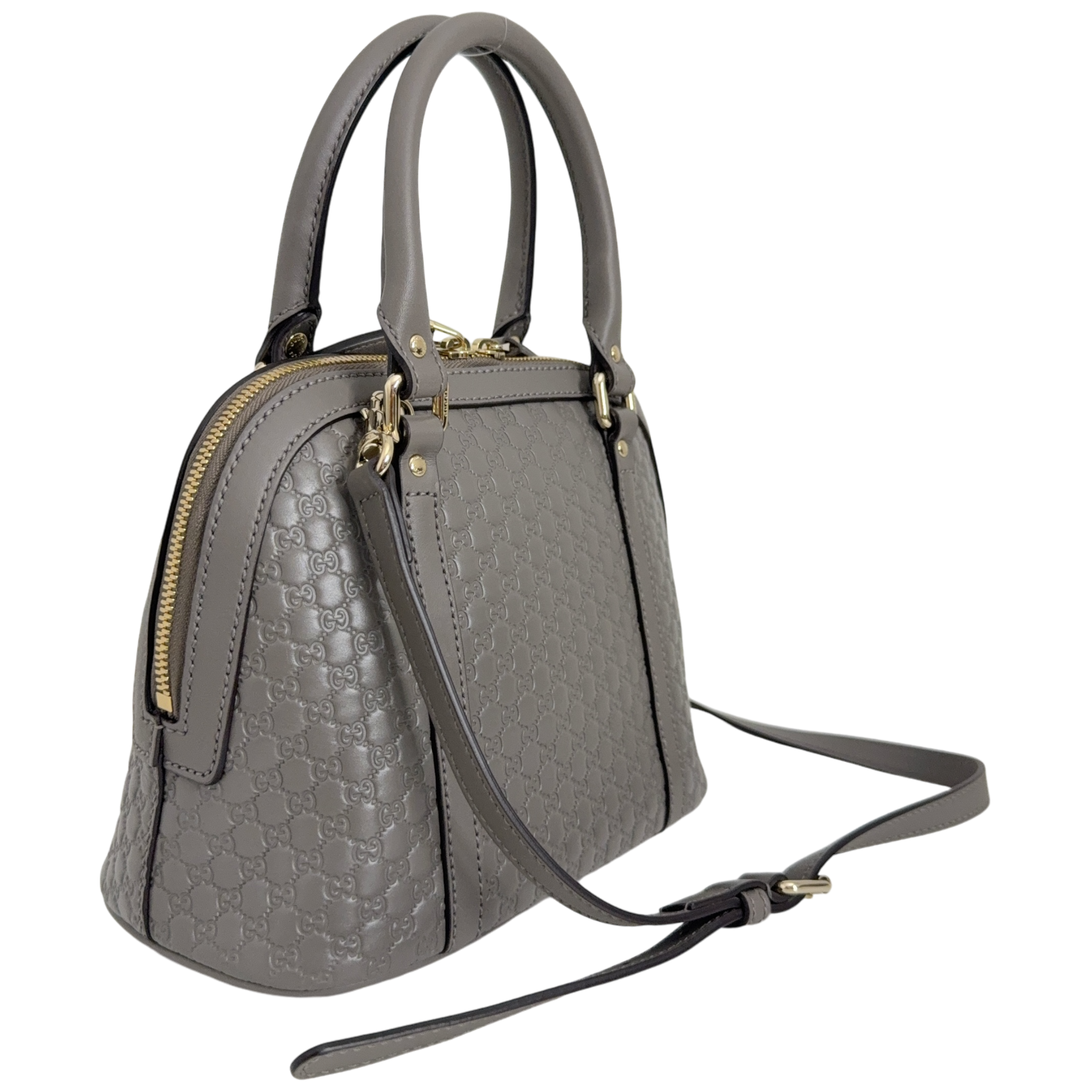 Micro Guiccissima Dome Bag