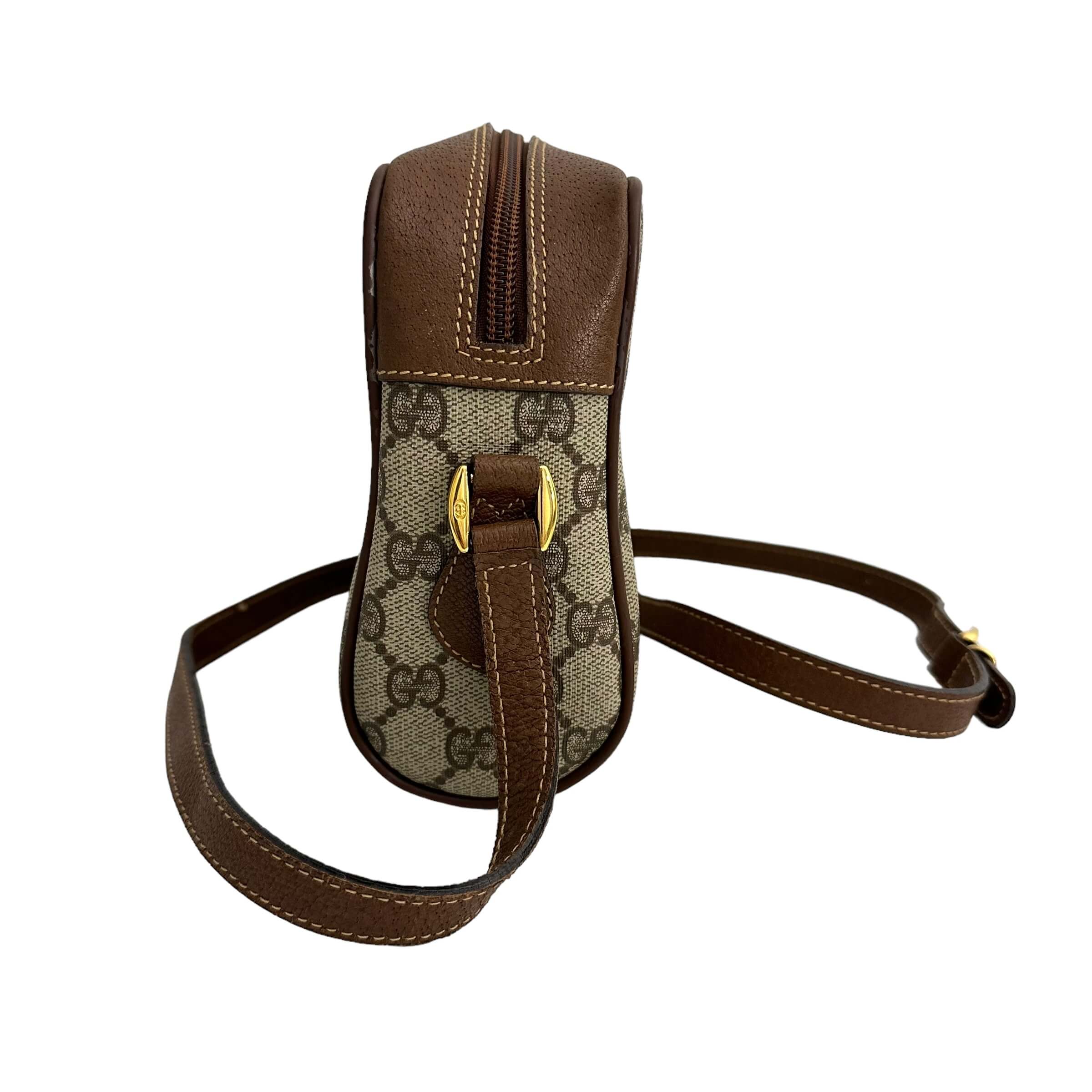 Brown GG Supreme Crossbody