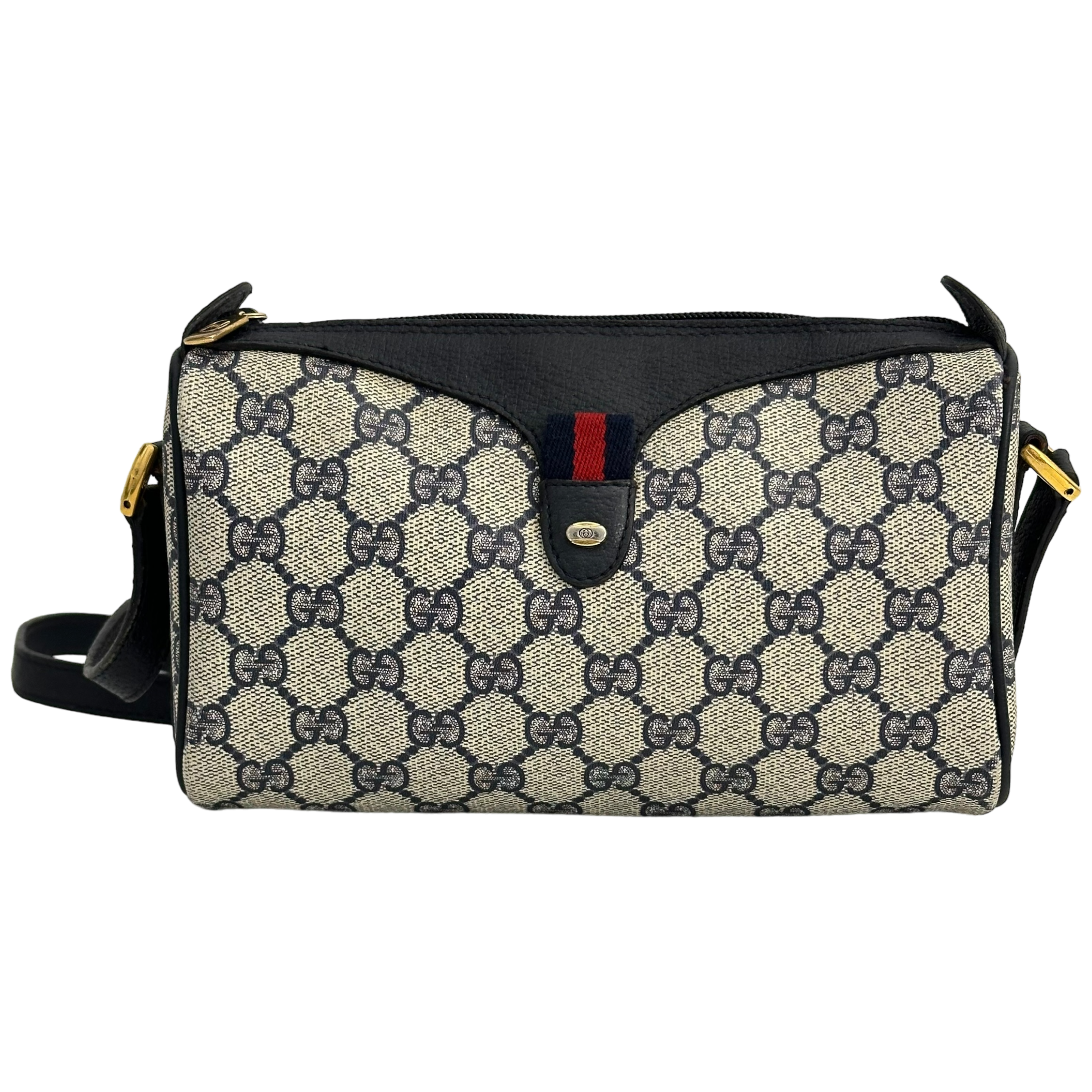 Navy GG Crossbody