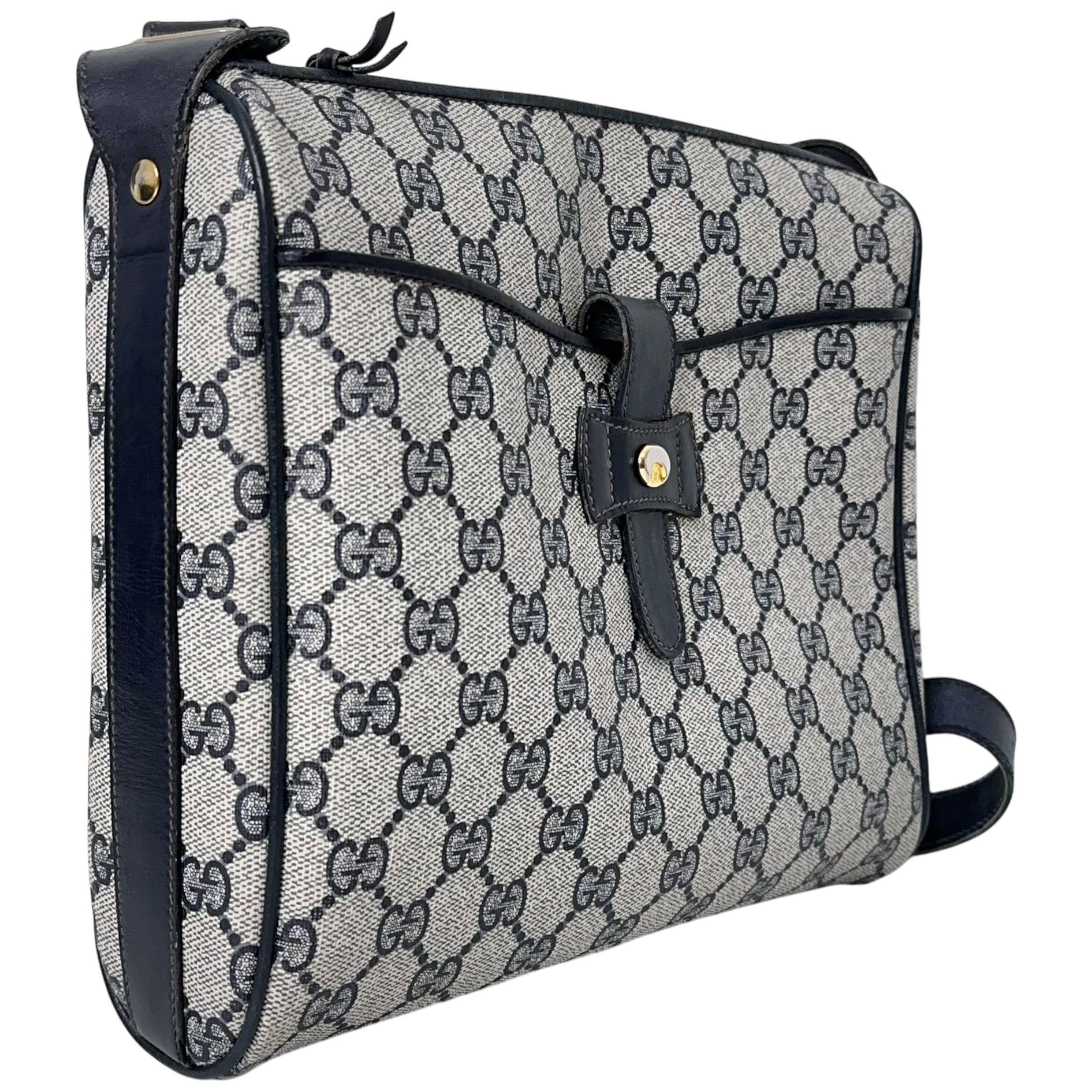 GG Navy Supreme Crossbody