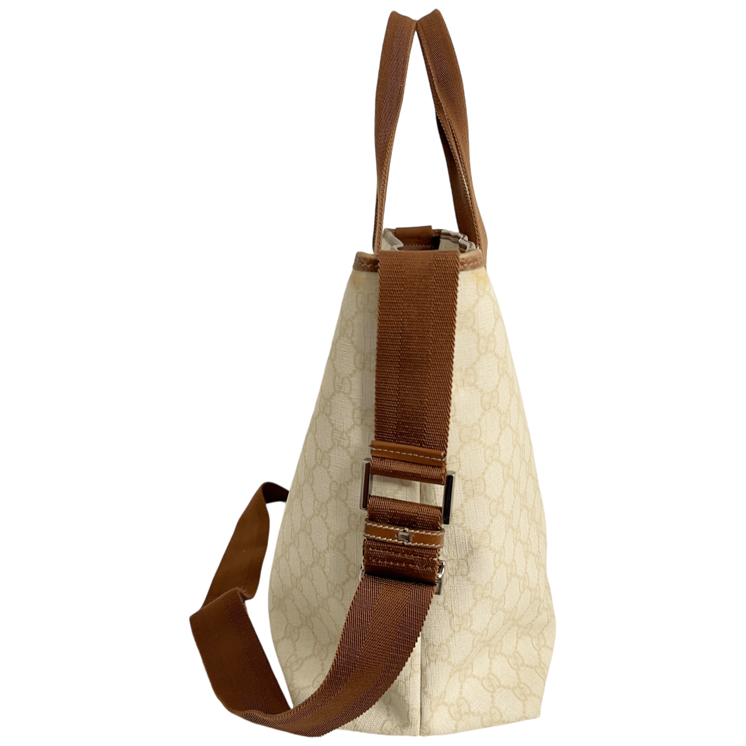 White GG Travel Bag