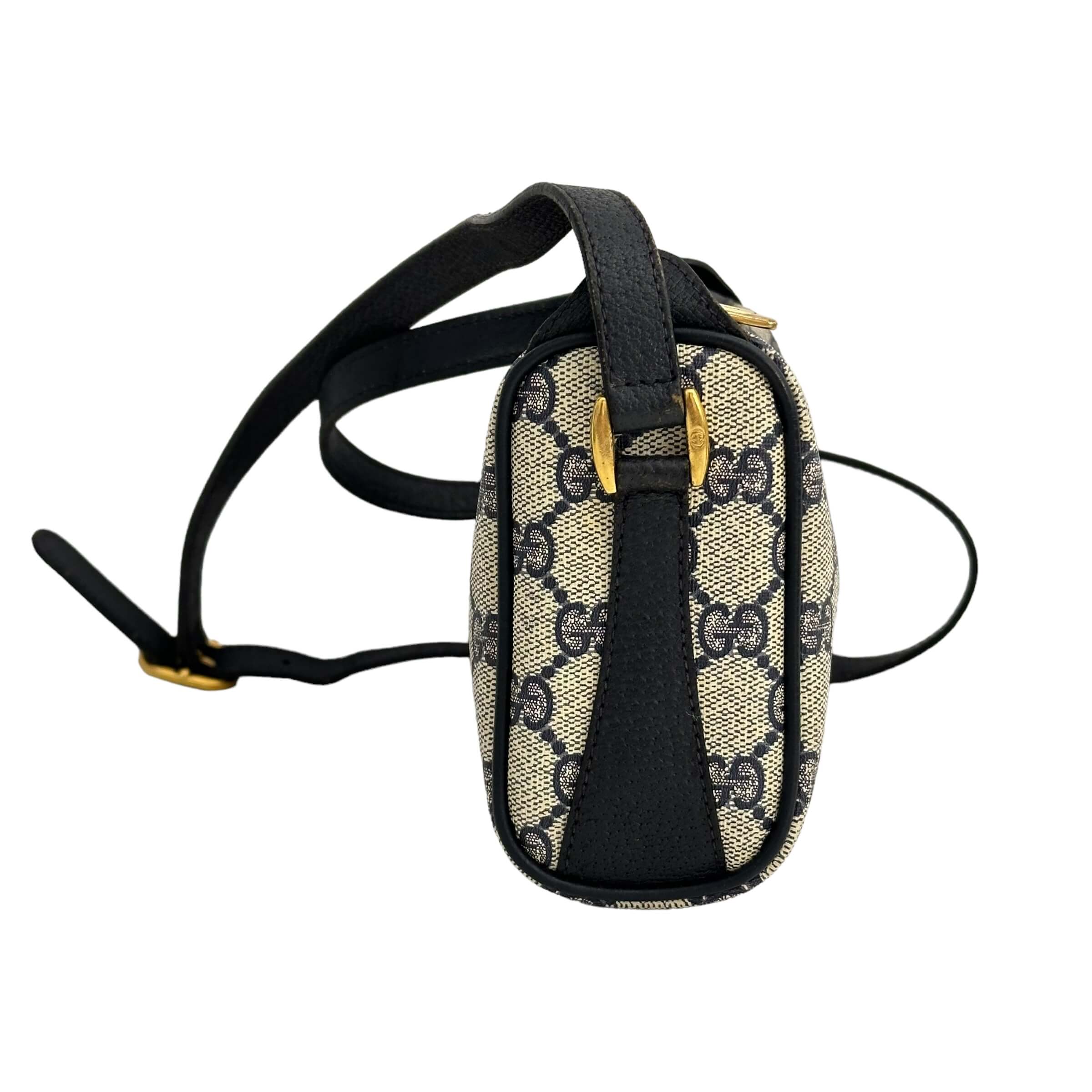 Navy GG Crossbody