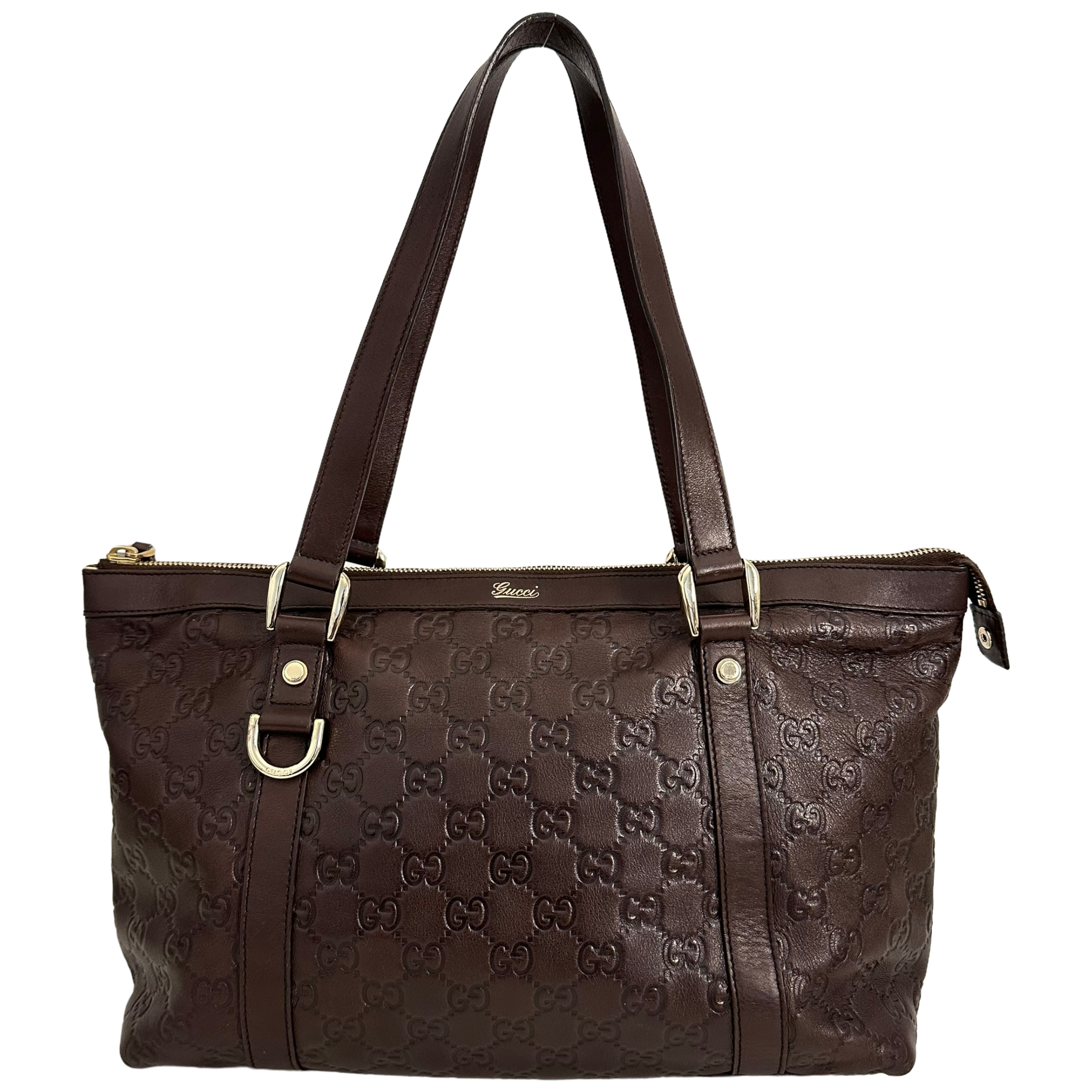 GG Leather Tote
