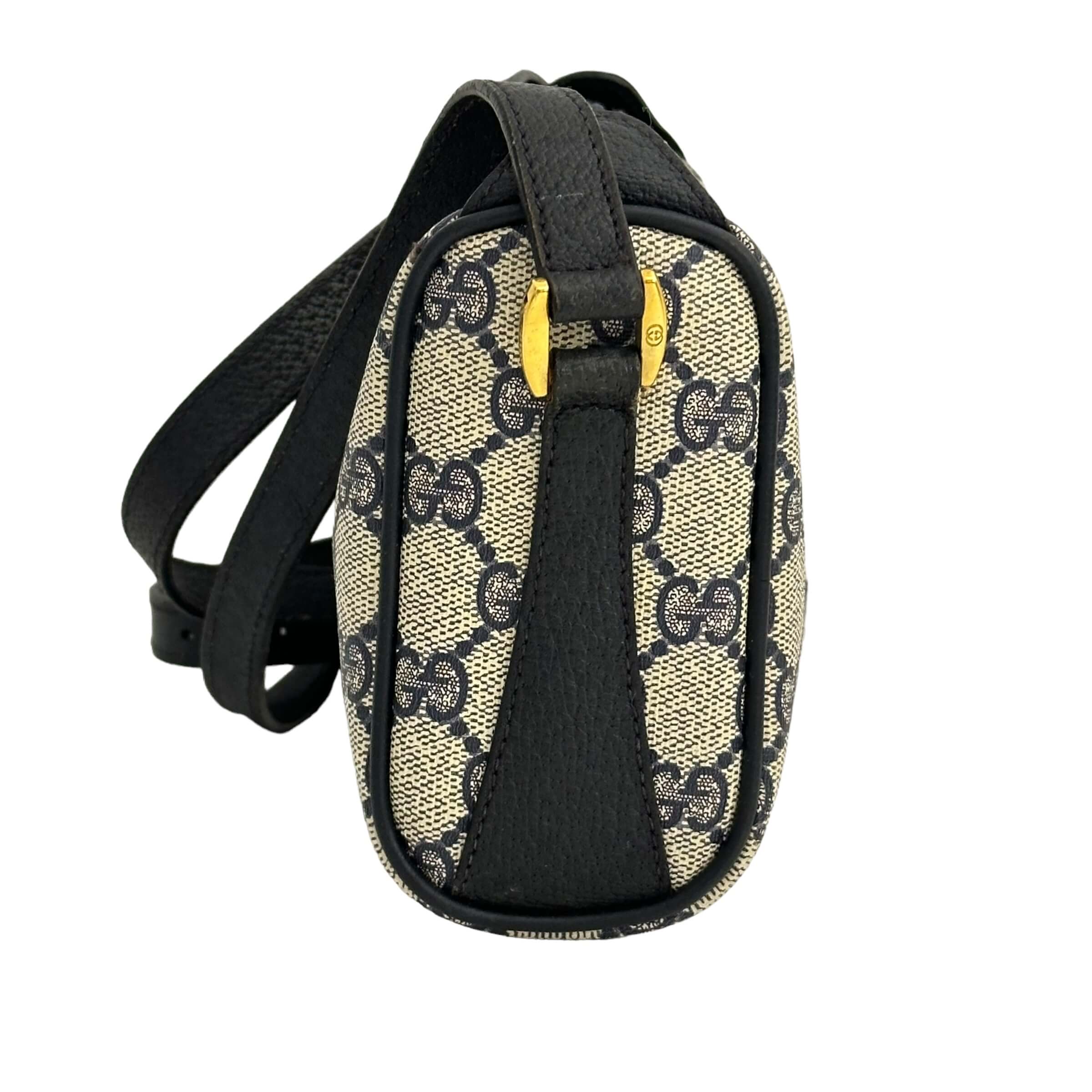 Navy GG Crossbody