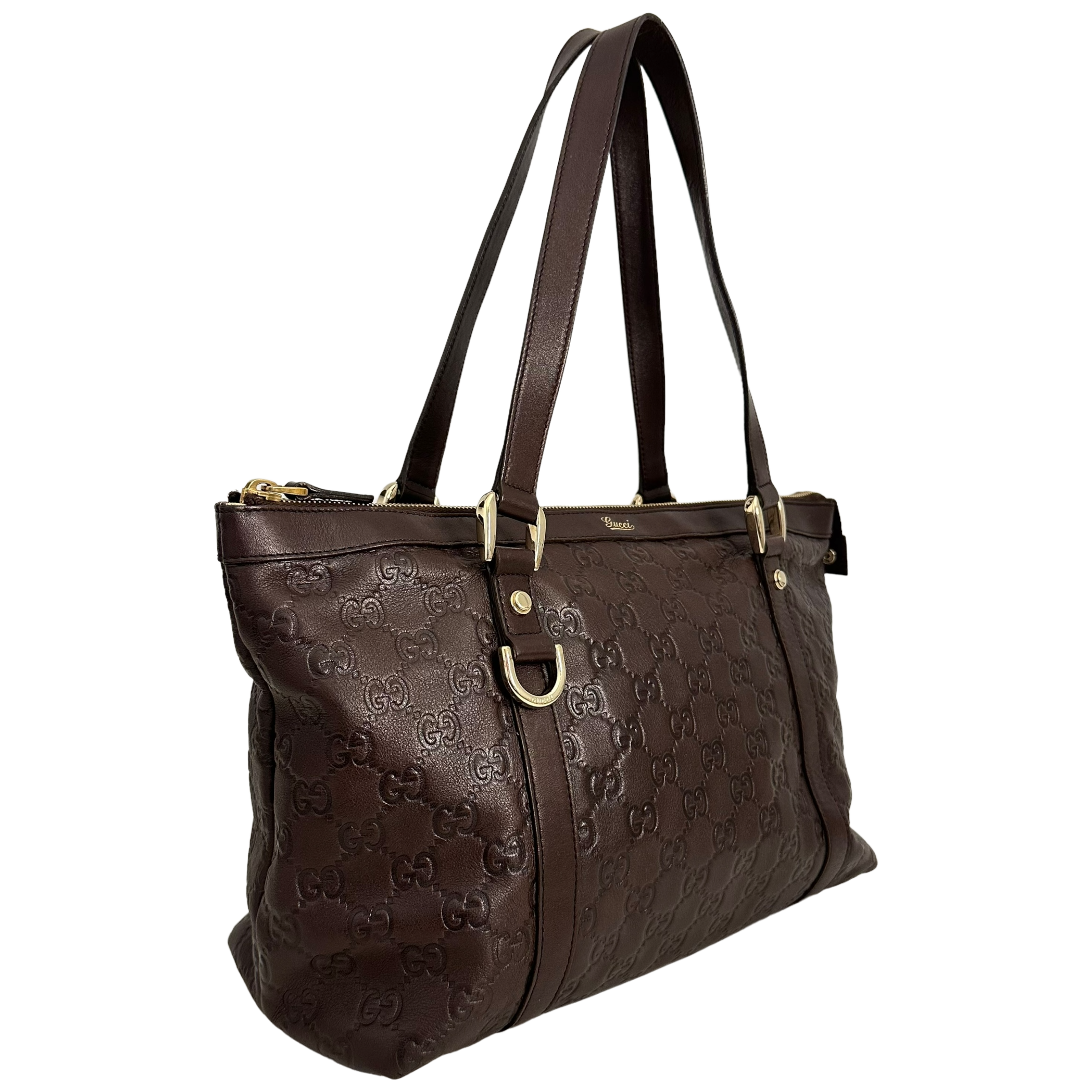 GG Leather Tote