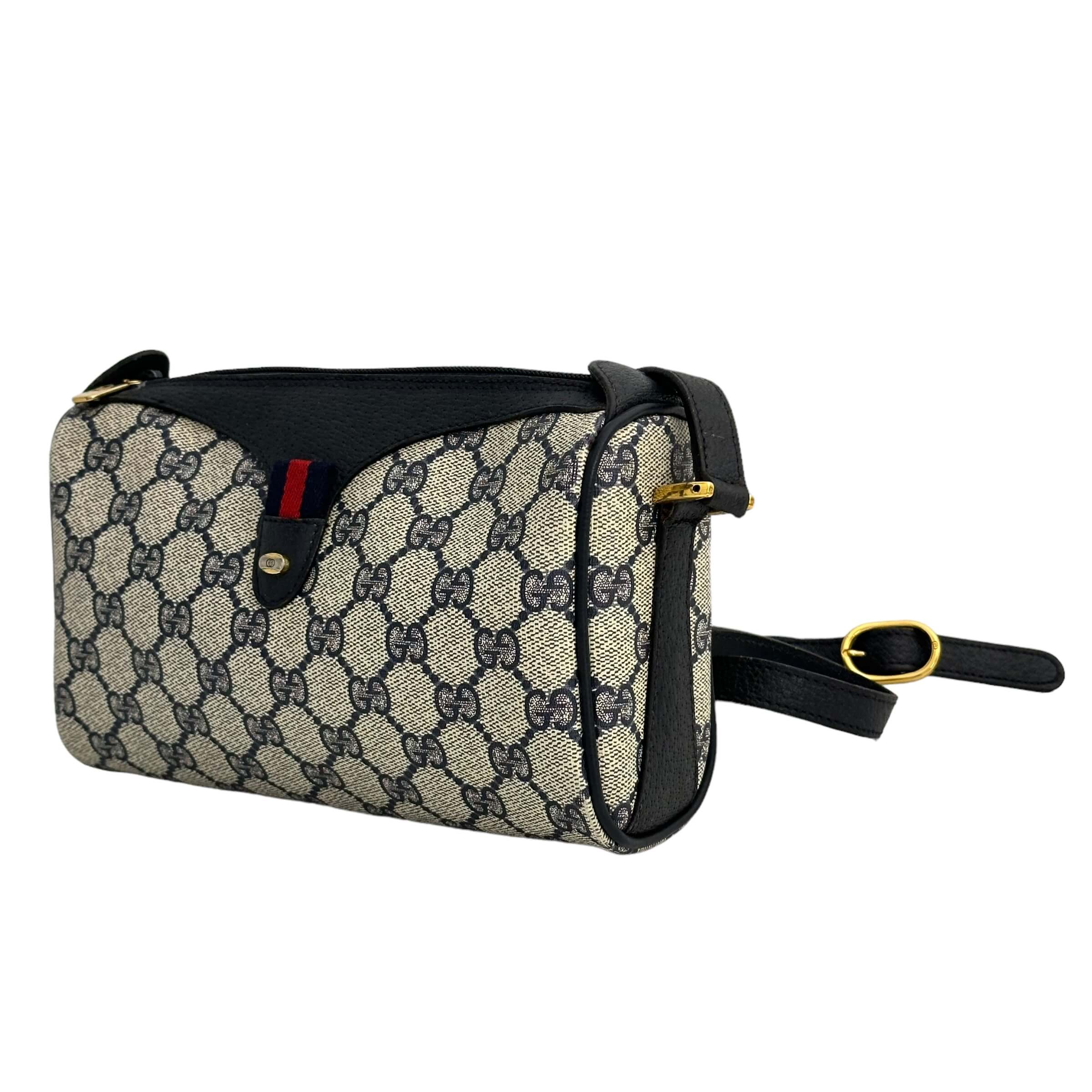 Navy GG Crossbody