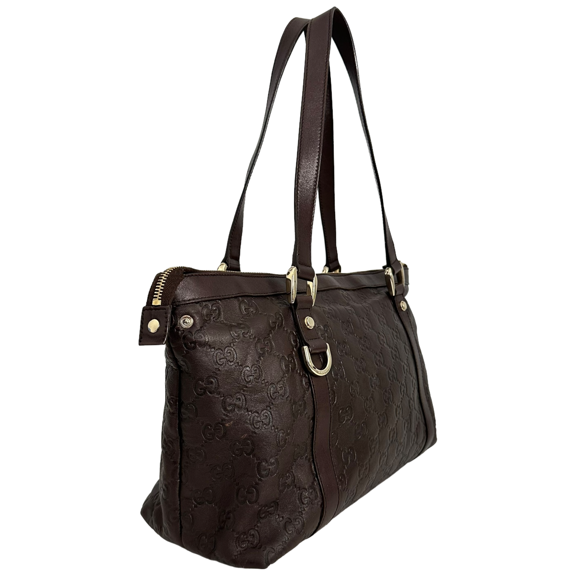 GG Leather Tote