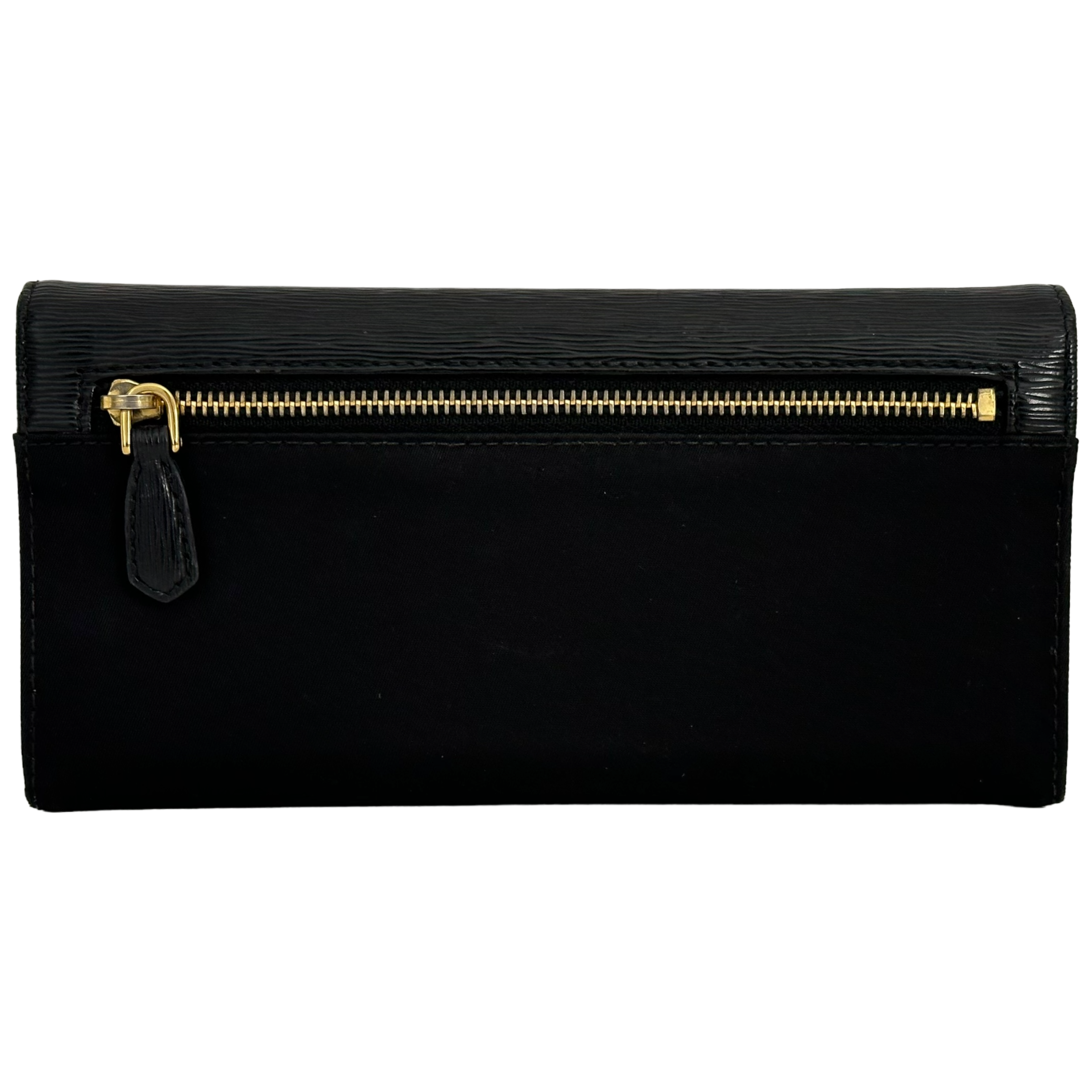 Vitello Move Leather & Nylon Wallet