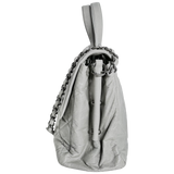Grey Convertible Boy Aged Calfskin Tote
