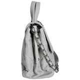 Grey Convertible Boy Aged Calfskin Tote