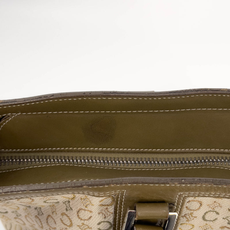 C & Triomph Monogram Shoulder Bag