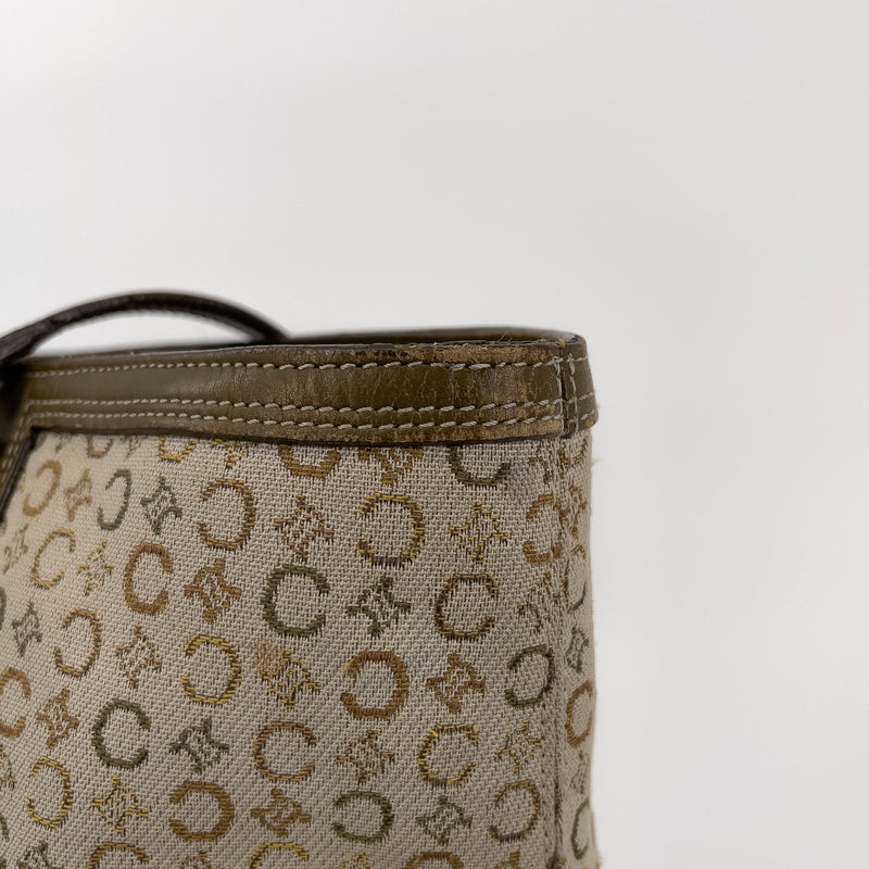 C & Triomph Monogram Shoulder Bag