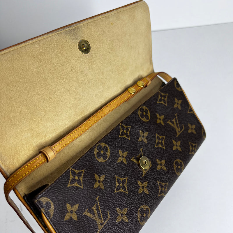 Monogram Pochette Twin GM
