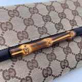 GG Canvas Bamboo Bar Crossbody