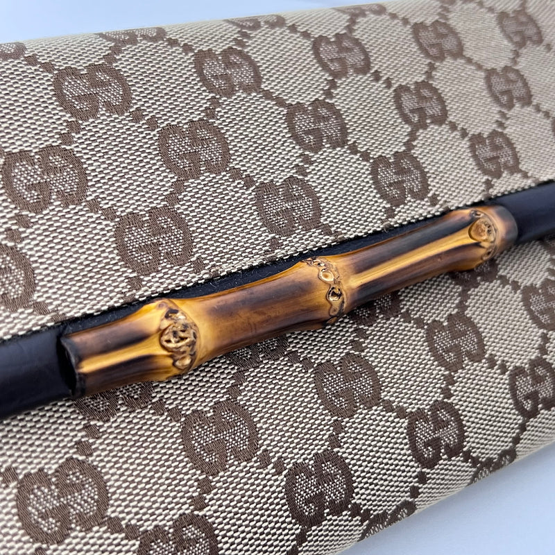 GG Canvas Bamboo Bar Crossbody