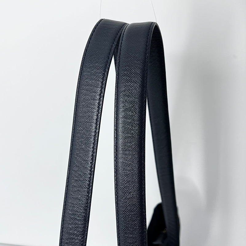 Dark Navy Nylon Tessuto Tote