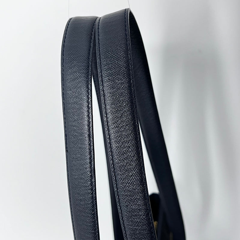 Dark Navy Nylon Tessuto Tote