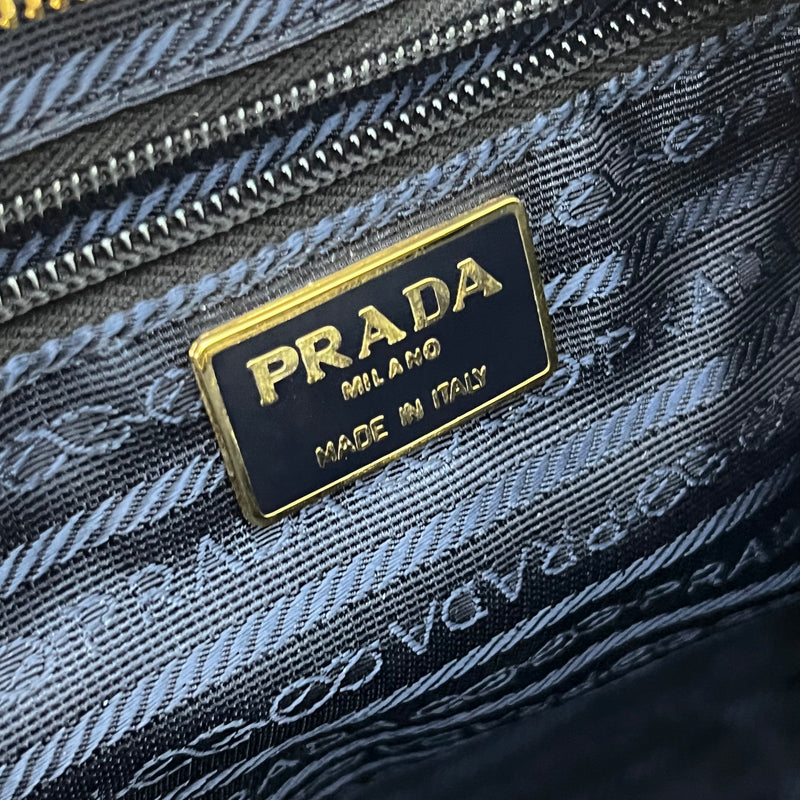 Dark Navy Nylon Tessuto Tote