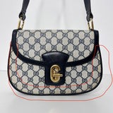Vintage GG Web Twist Lock Shoulder Bag