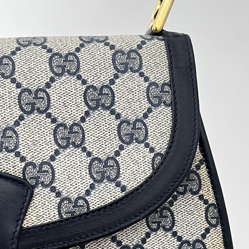 Vintage GG Web Twist Lock Shoulder Bag