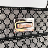 Navy Macadam Mini Tote